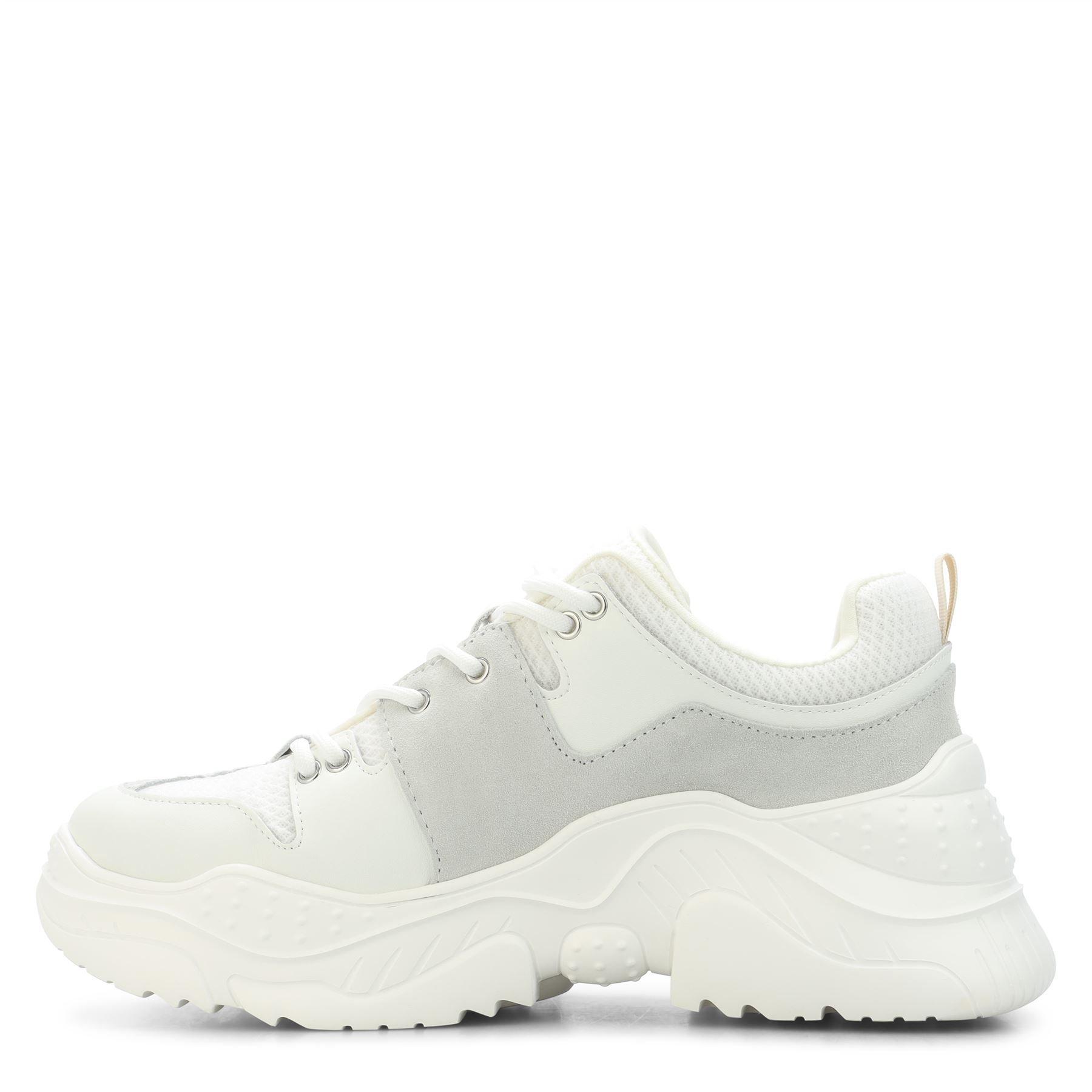 White - DKNY - Odella Chunky Trainers - 2