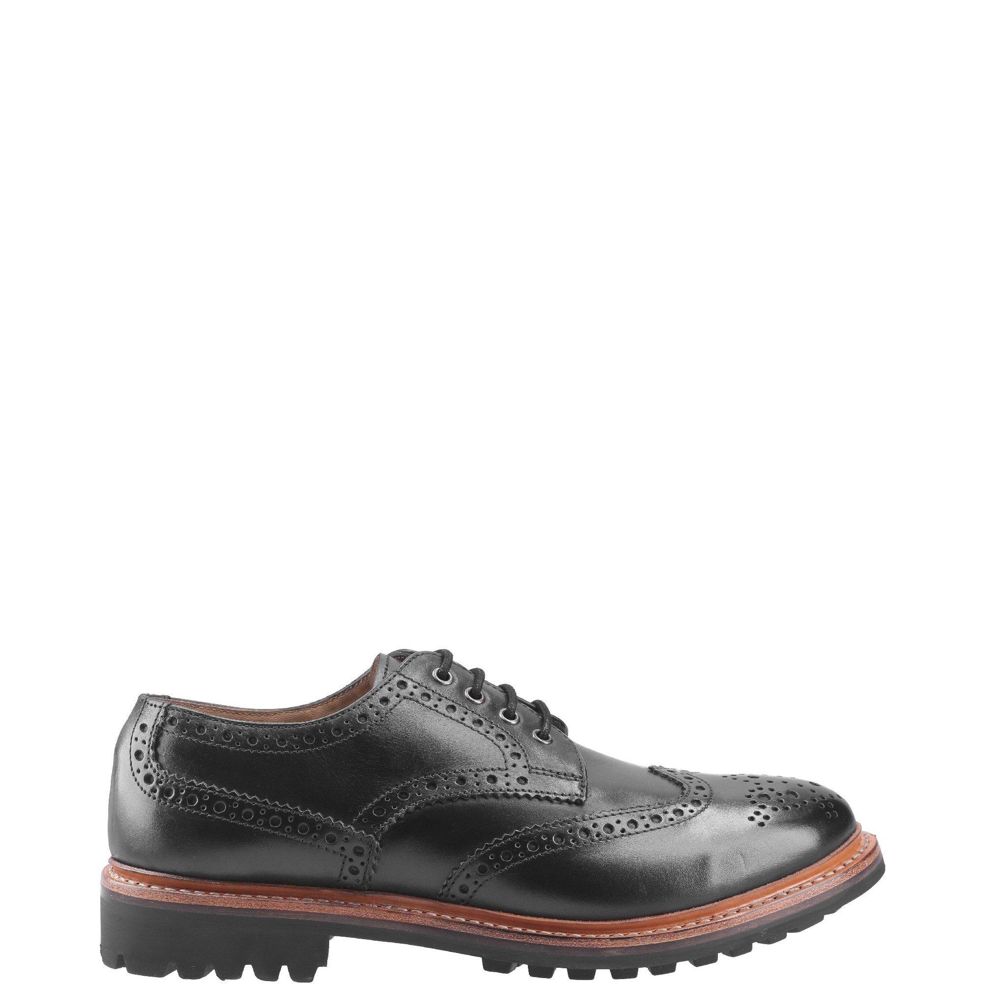 Black - Cotswold - Quenington Commando Goodyear Welt Shoe - 1