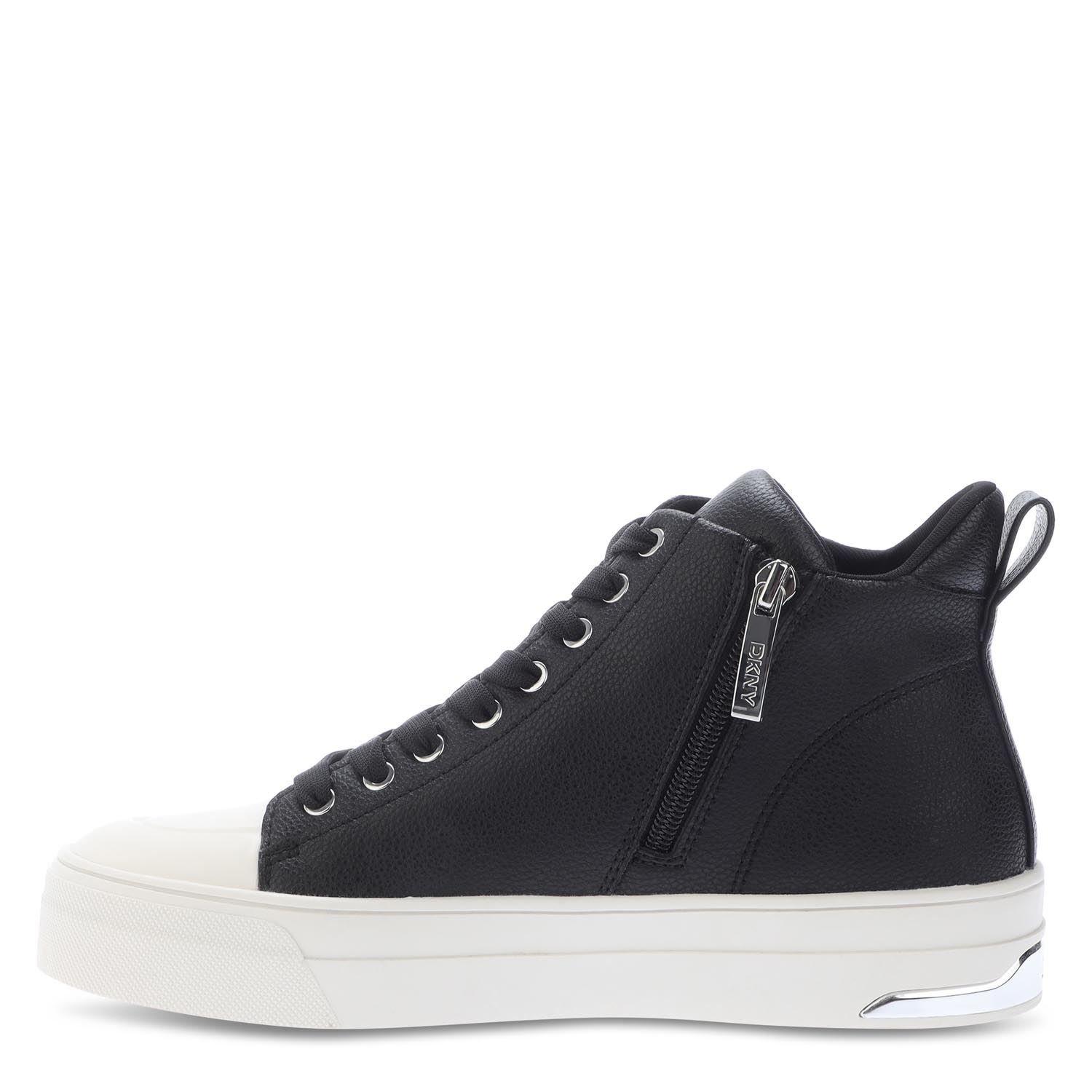 Black - DKNY - Yaser Star Lace Up Boots - 2