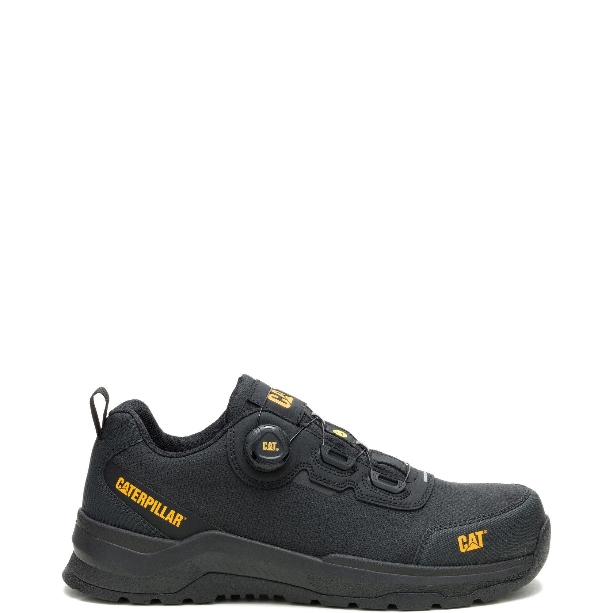 Caterpillar Men's Inductor Tech Low Safety Trainer - Black - 12 (46)