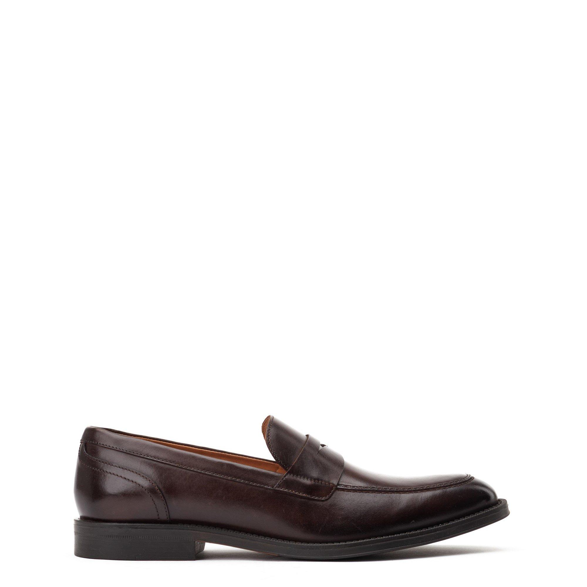 Brown - Base London - Kennedy Slip On Loafer - 1