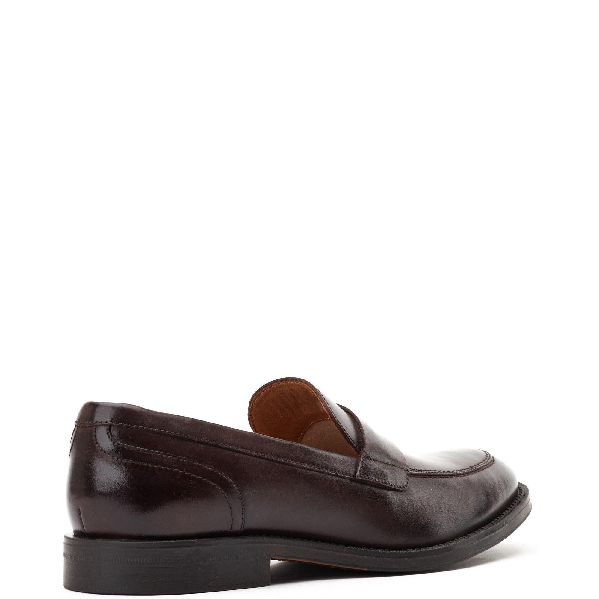 Brown - Base London - Kennedy Slip On Loafer - 3