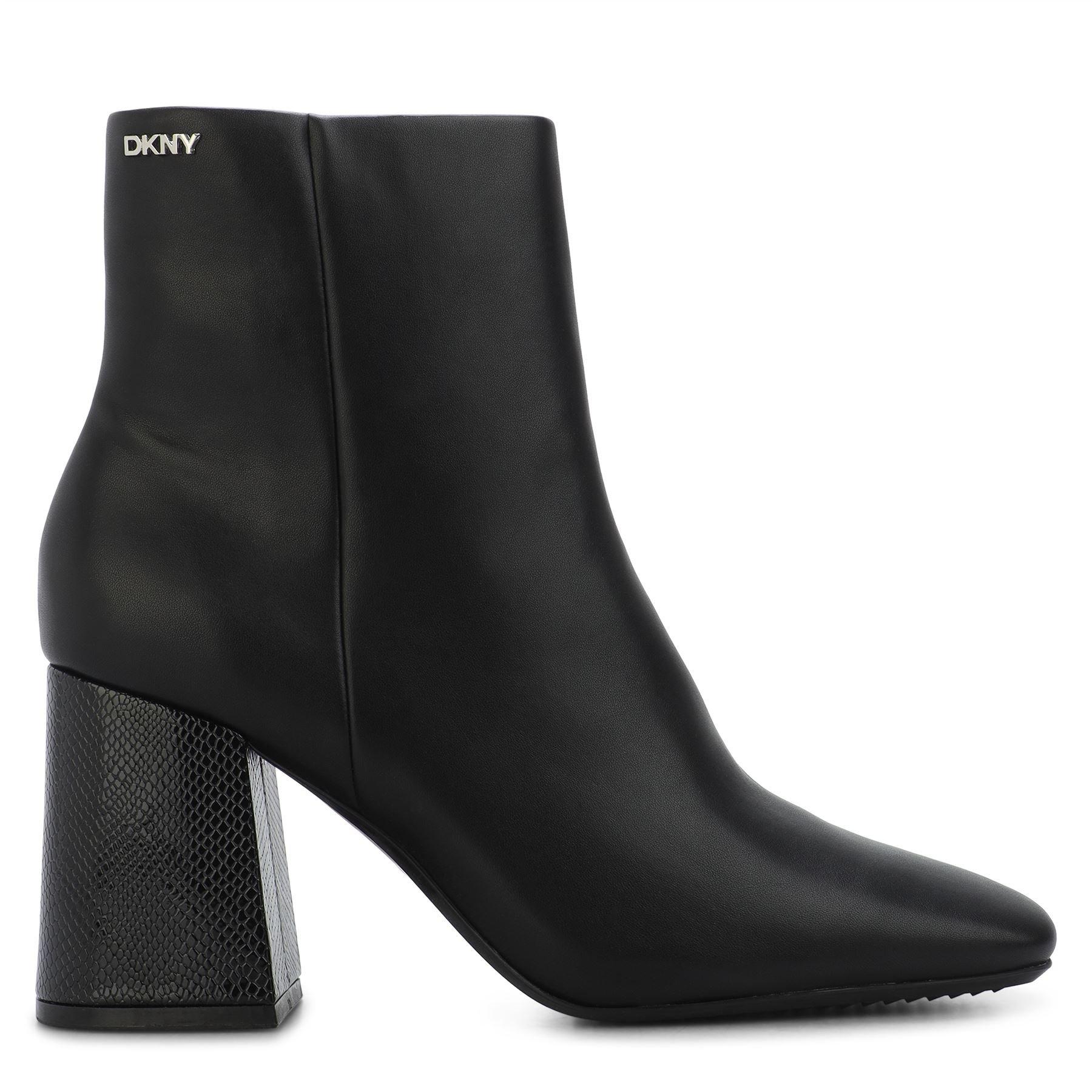 Black - DKNY - Steph Heeled Boots - 1