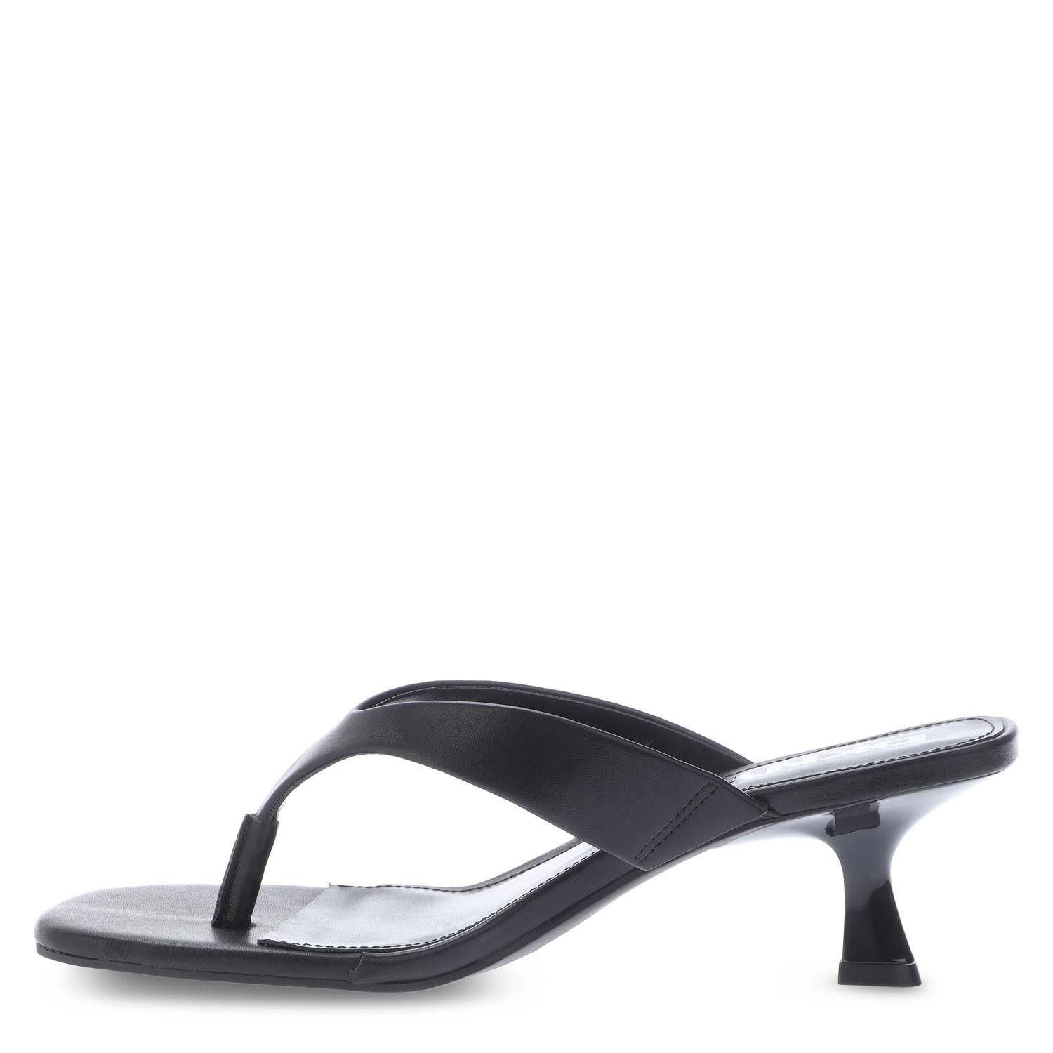 Black - DKNY - Mackey Heeled Thong Sandals - 2