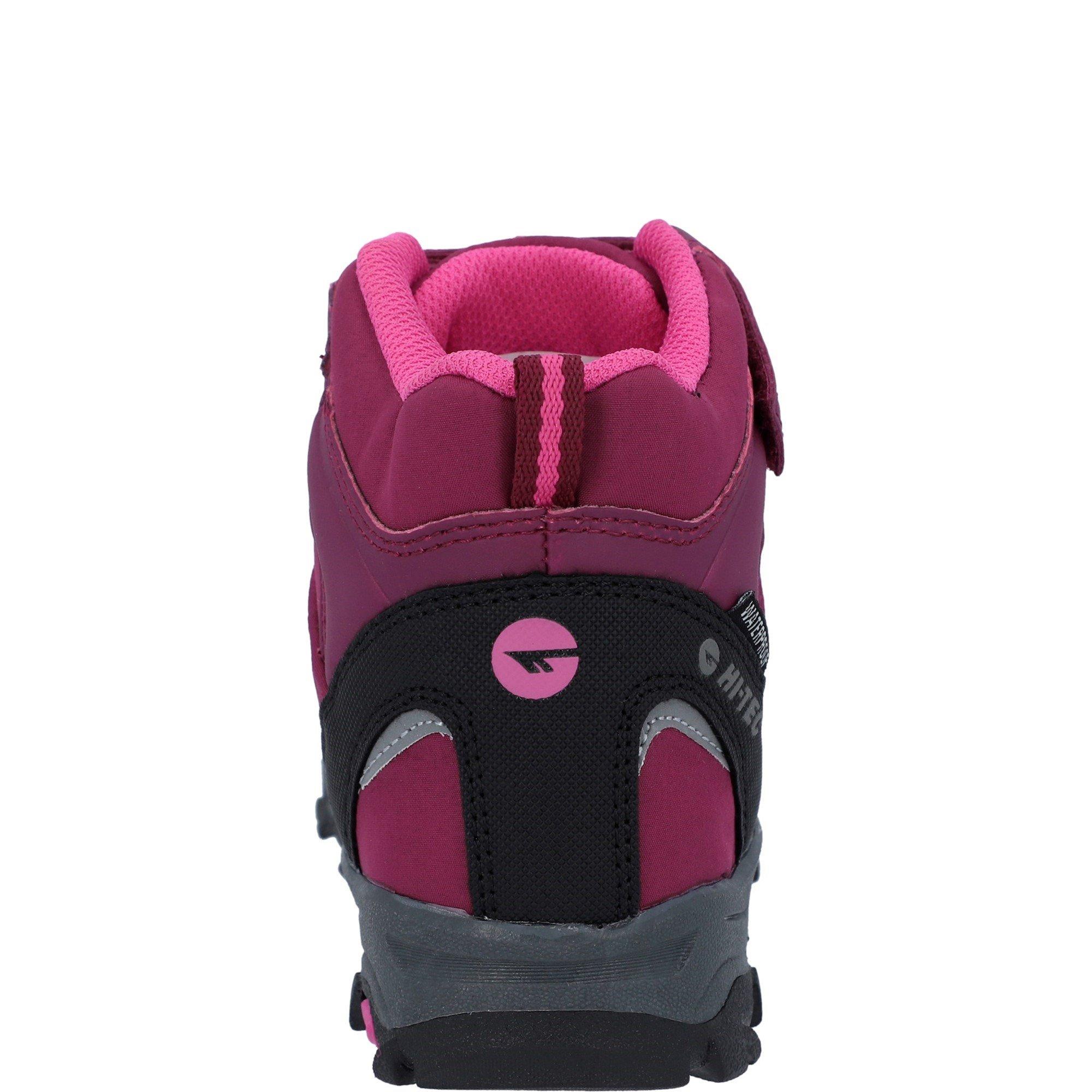 Pink - Hi Tec - Blackout Waterproof Walking Boots Childrens - 3