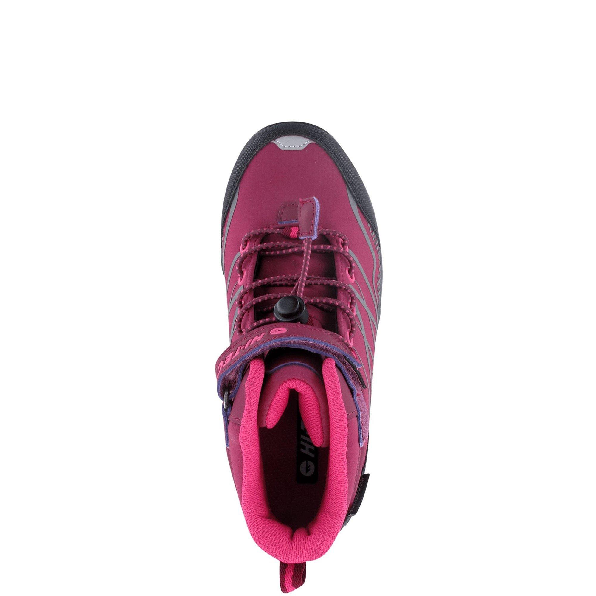 Pink - Hi Tec - Blackout Waterproof Walking Boots Childrens - 4