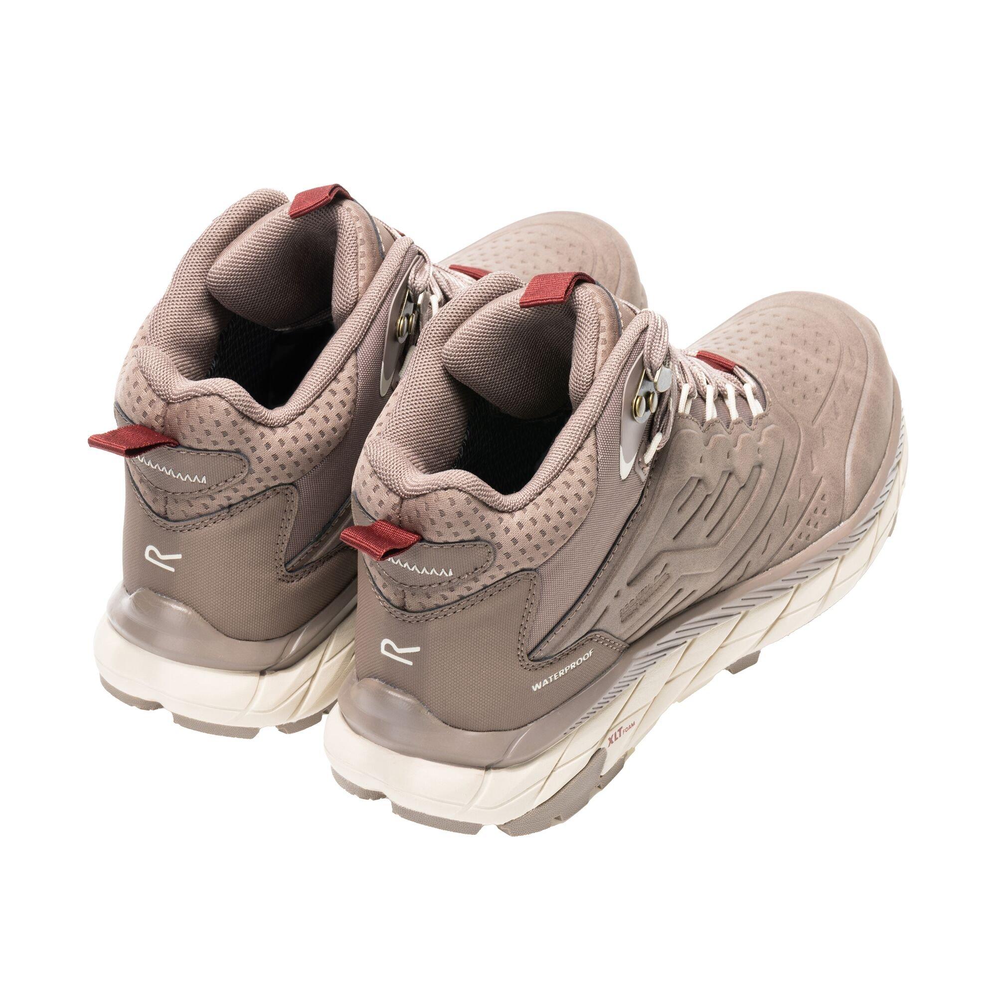 Mocha/Light Van - Regatta - Womens Derino Mid Waterproof Boots - 2