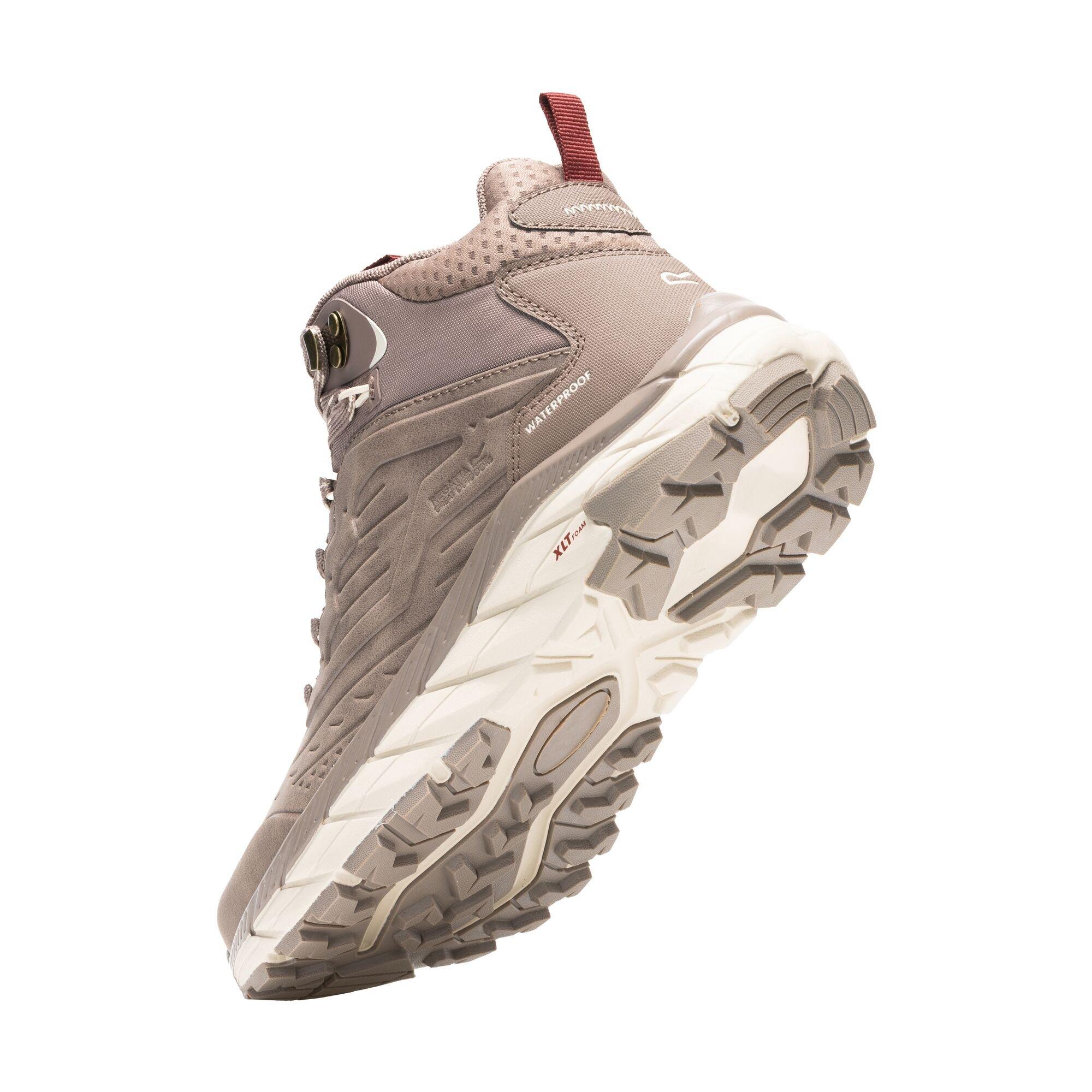 Mocha/Light Van - Regatta - Womens Derino Mid Waterproof Boots - 6