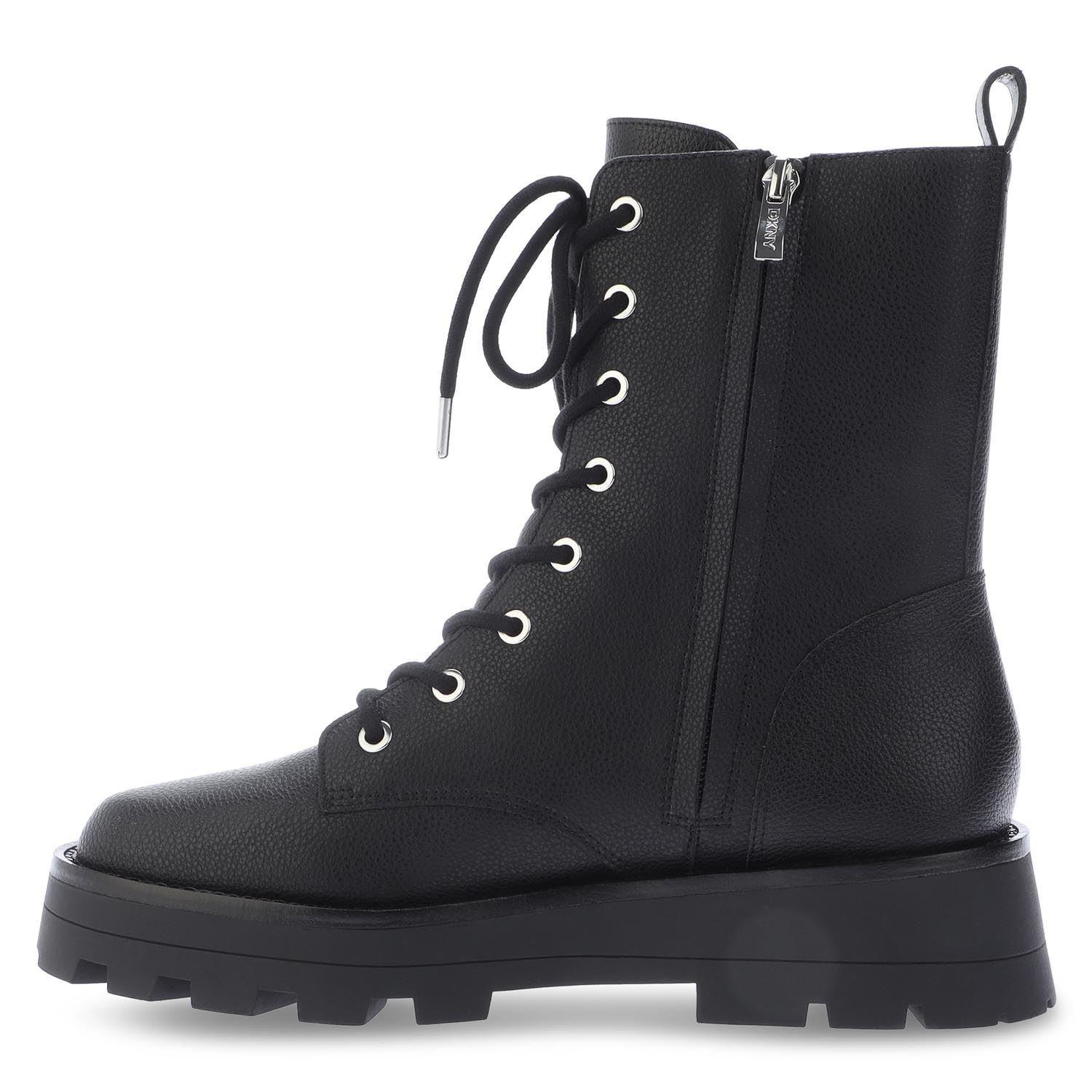 Black - DKNY - Sejal Lace Up Boots - 1