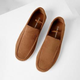 Threadbare Faux Suede Slip On Loafers