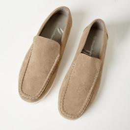 Threadbare Faux Suede Slip On Loafers