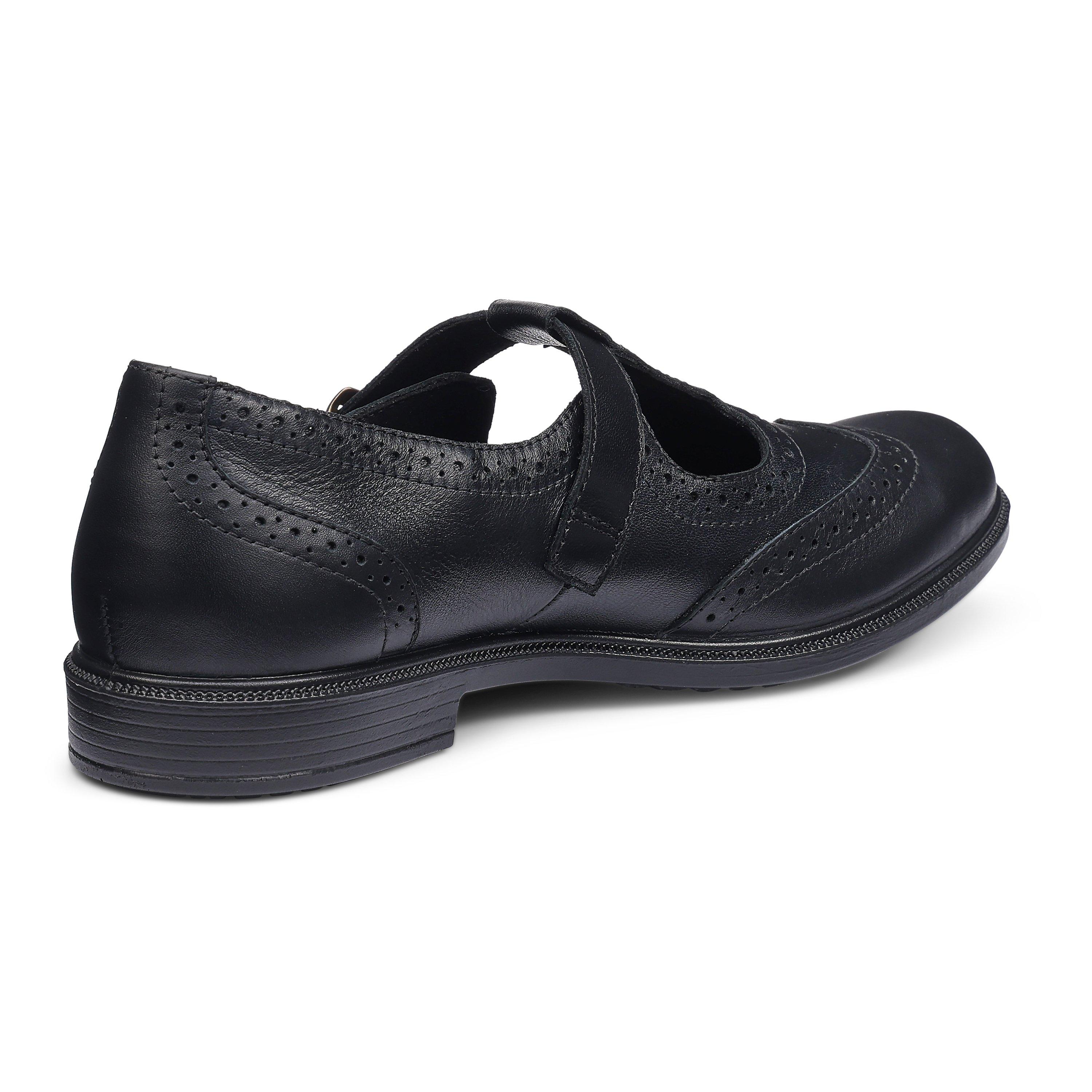 Black - Hotter - Lumen Wide Fit T-Bar Shoes - 4