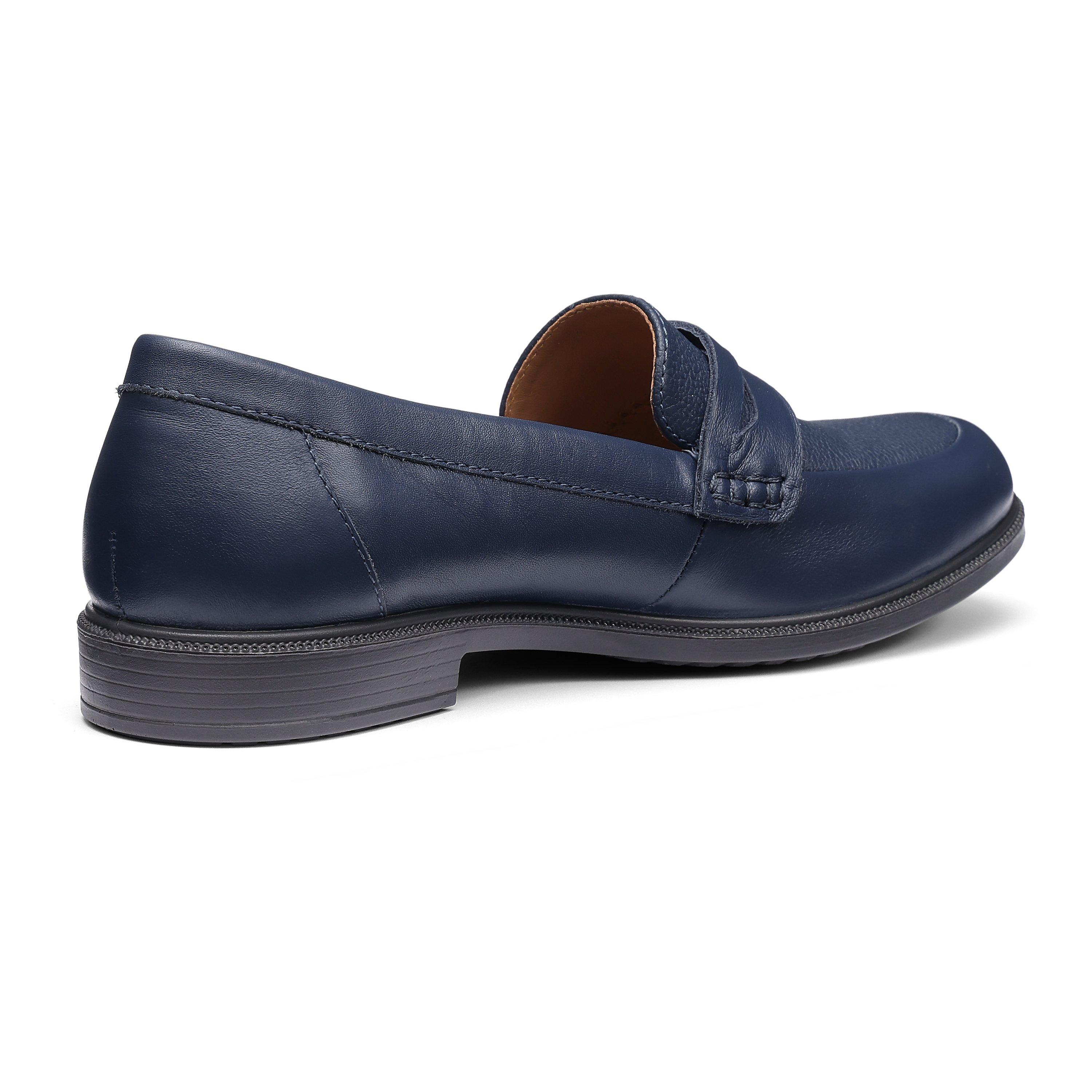 French Navy - Hotter - Dorset Standard Fit Loafers - 4