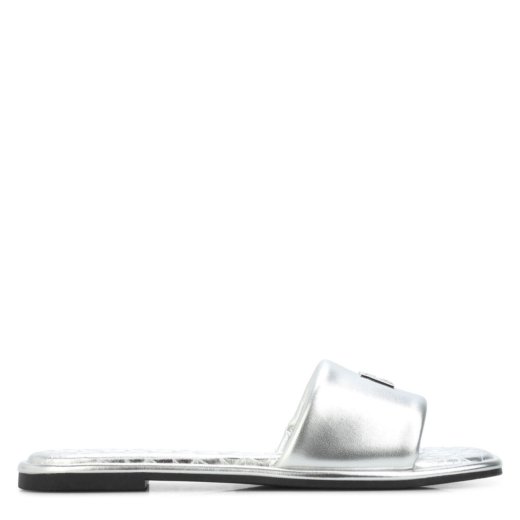 Silver - DKNY - Bunnie Flat Sliders - 1