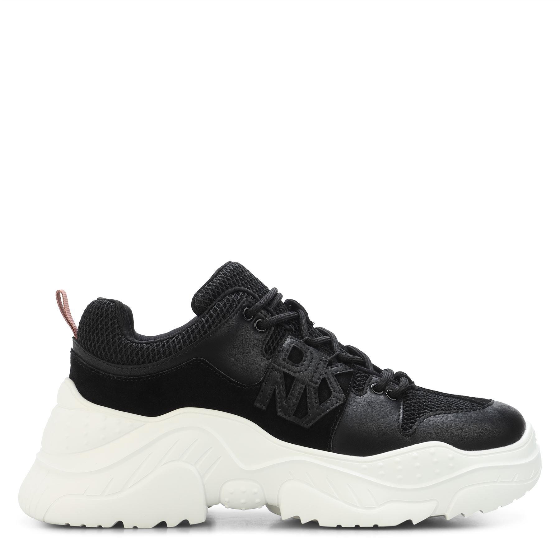 Black - DKNY - Odella Chunky Trainers - 1