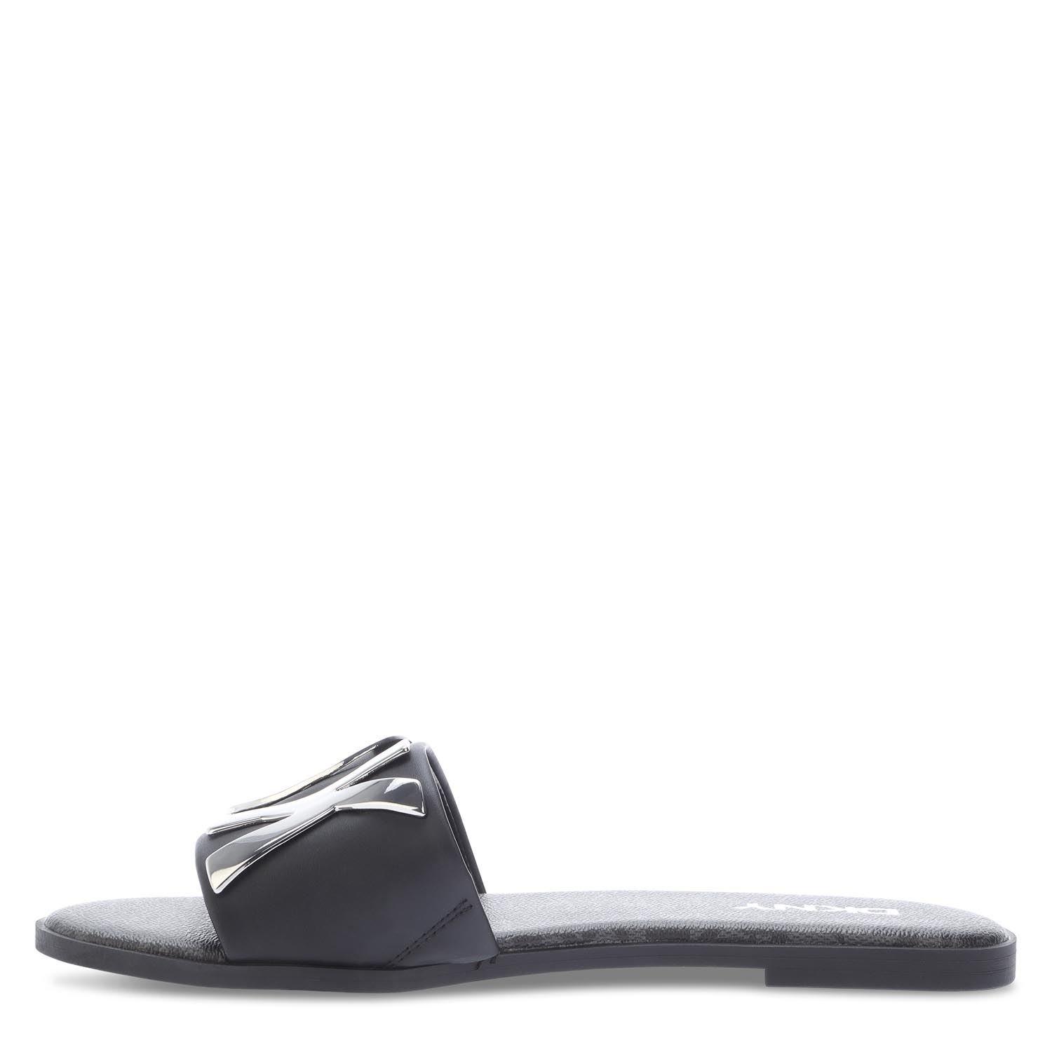 Black - DKNY - Wanda 2 Flat Sliders - 2