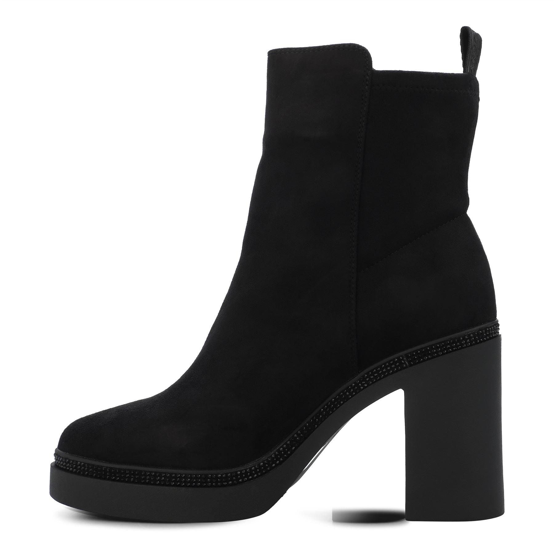 Black - DKNY - Telsi Platform Boots - 2