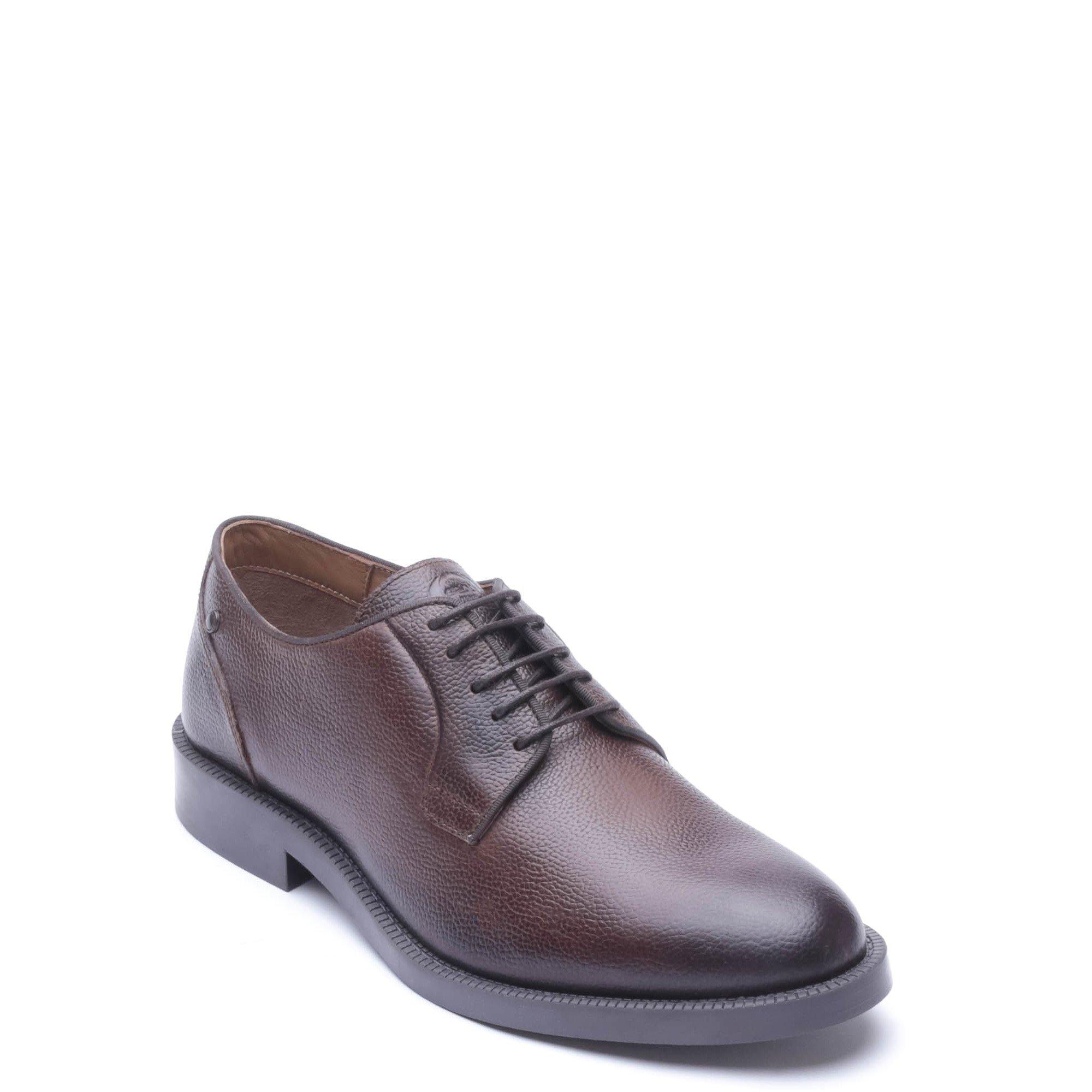Brown - Base London - LUCA LACE UP SHOE - 2