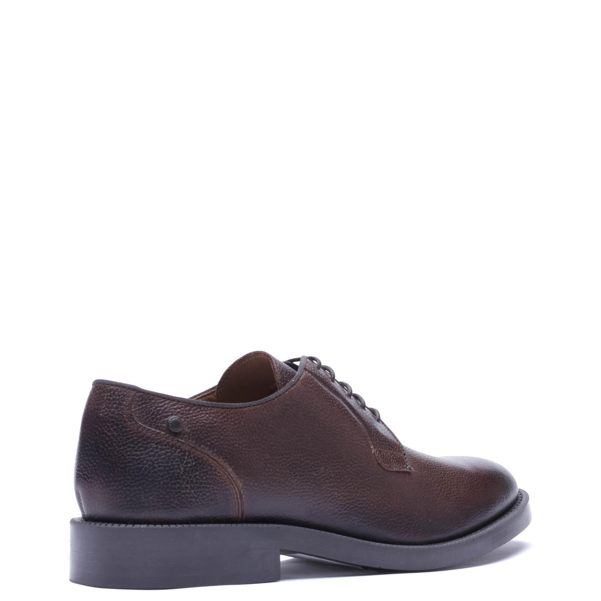 Brown - Base London - LUCA LACE UP SHOE - 3