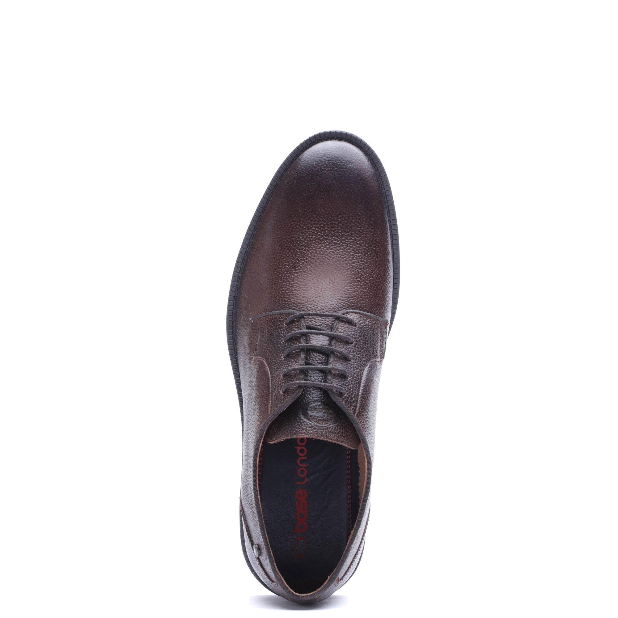 Brown - Base London - LUCA LACE UP SHOE - 4