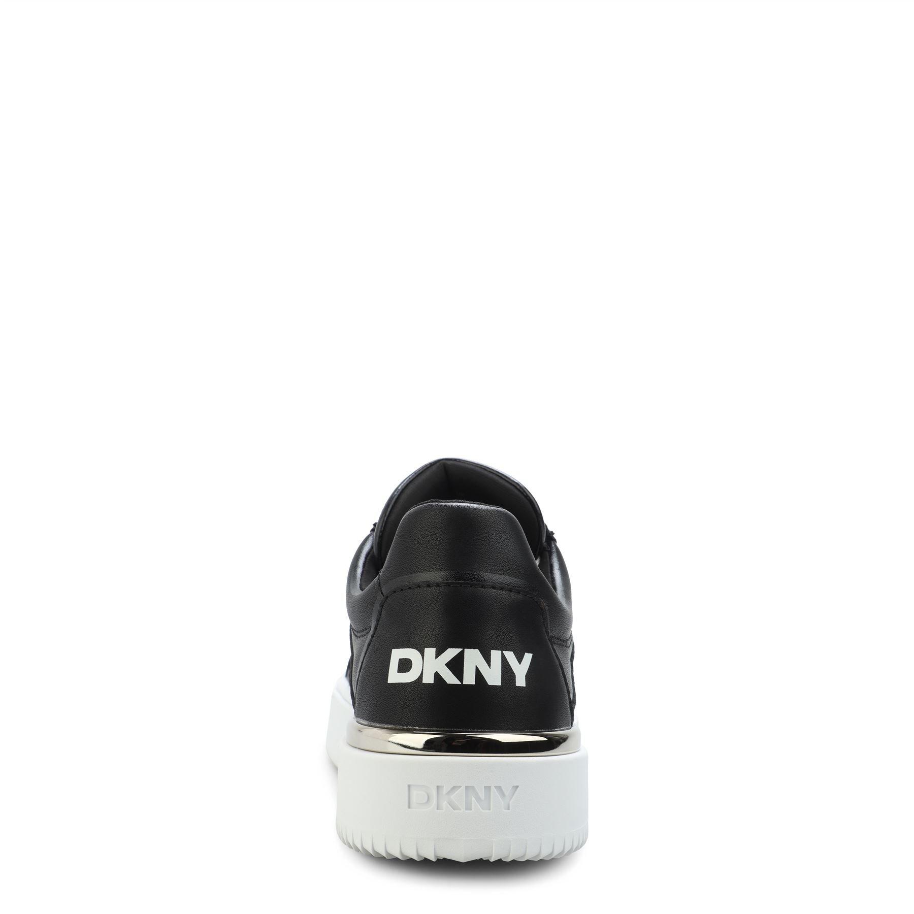 Black - DKNY - Baylor Slip On Trainers - 3
