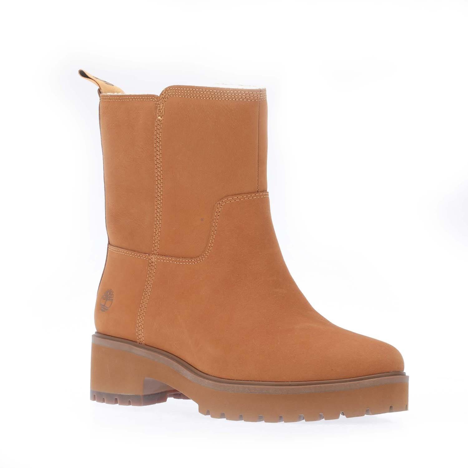 Wheat - Timberland - Carnaby Cool Mid Warm Lined Boots - 2