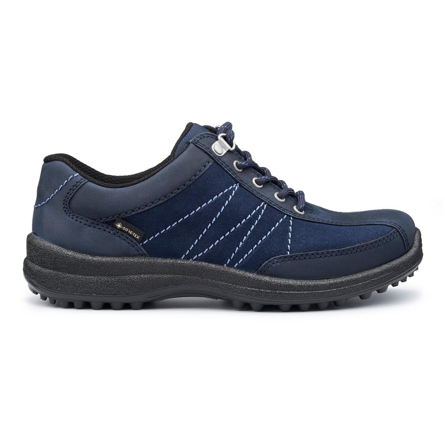 Hotter Women's Mist Gore-Tex Walking Shoes Standard Fit - French Navy - 9 (43)