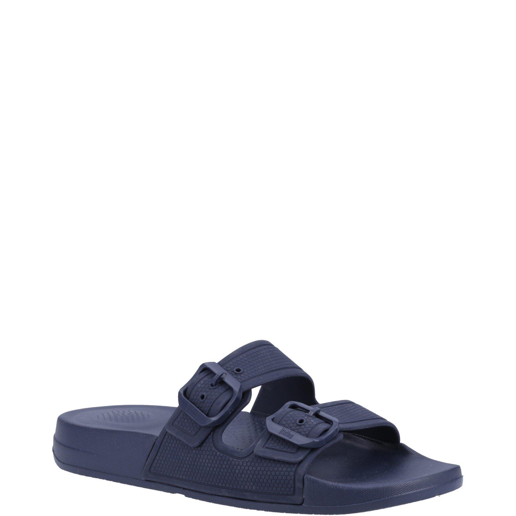 Navy - Fitflop - iQUSHION Slides - 2