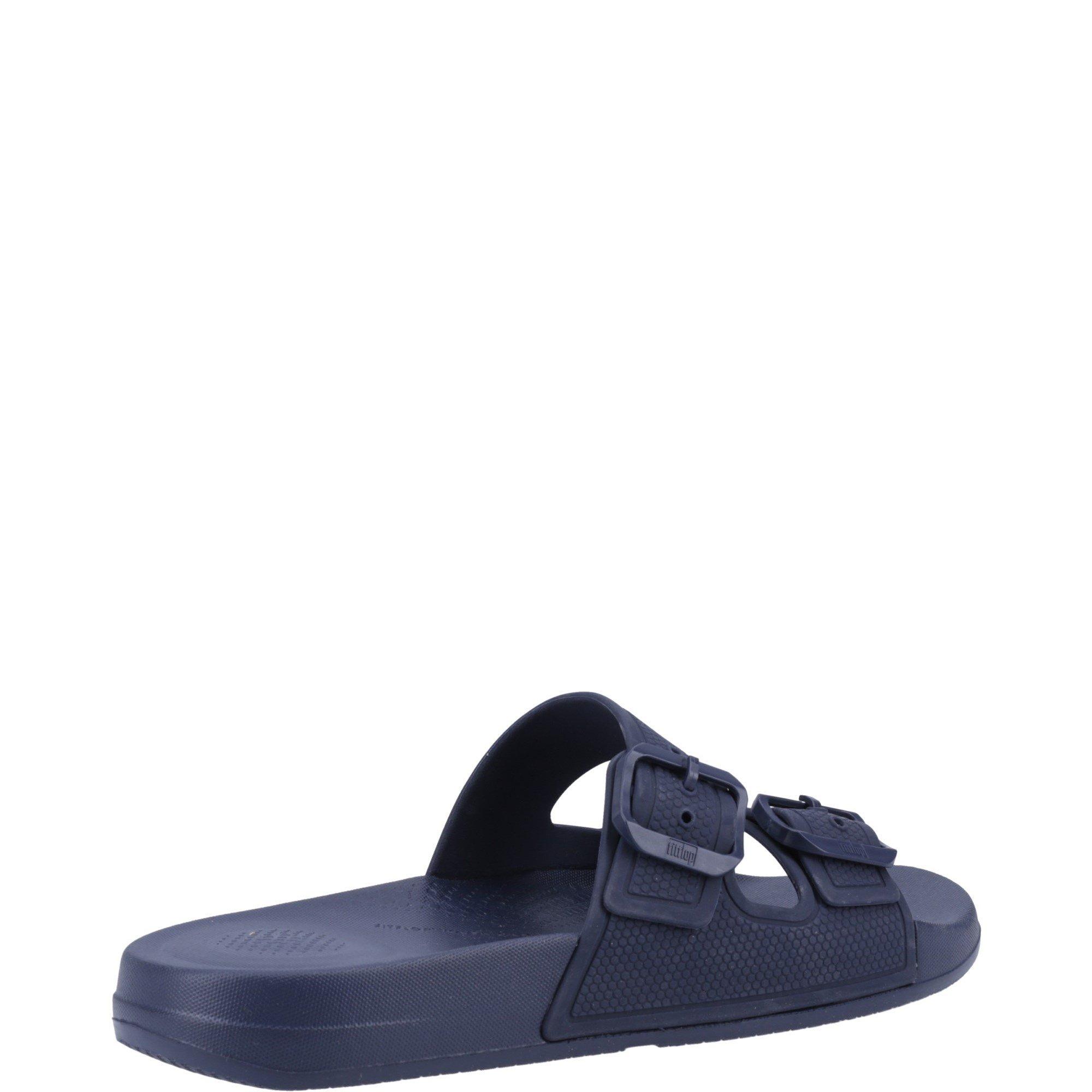 Navy - Fitflop - iQUSHION Slides - 3