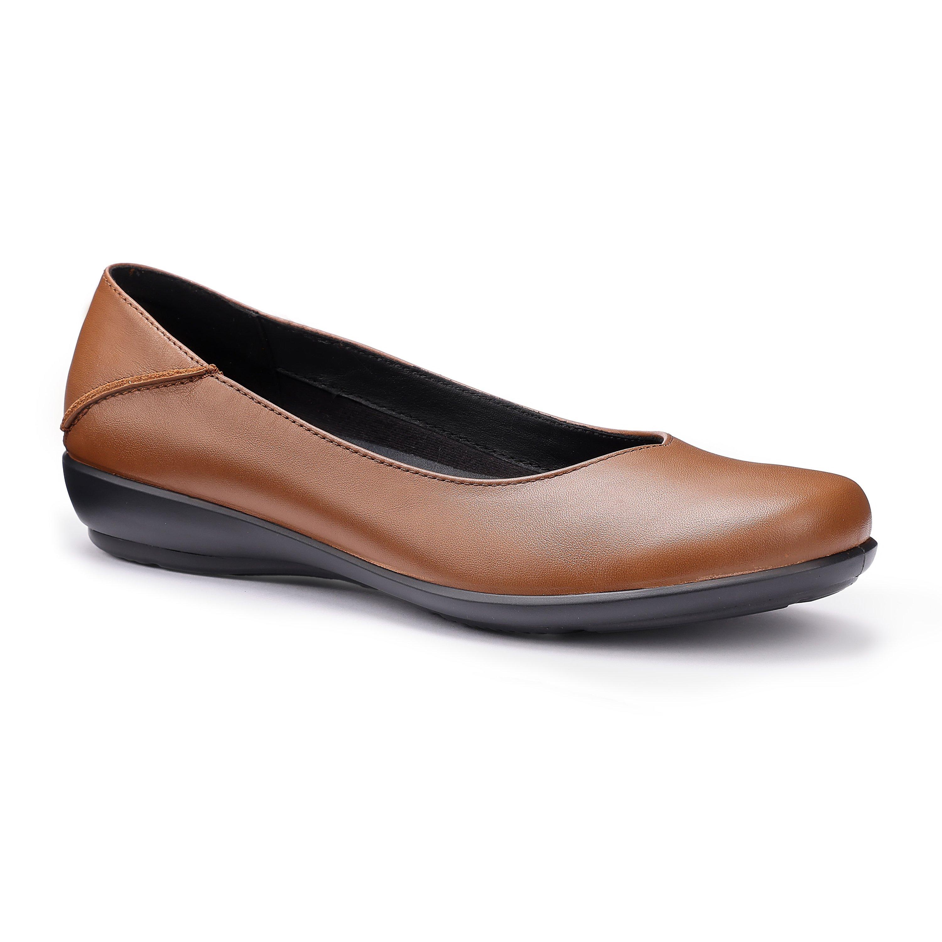 Rich Tan - Hotter - Birdie Ballerina Pumps Standard Fit - 2