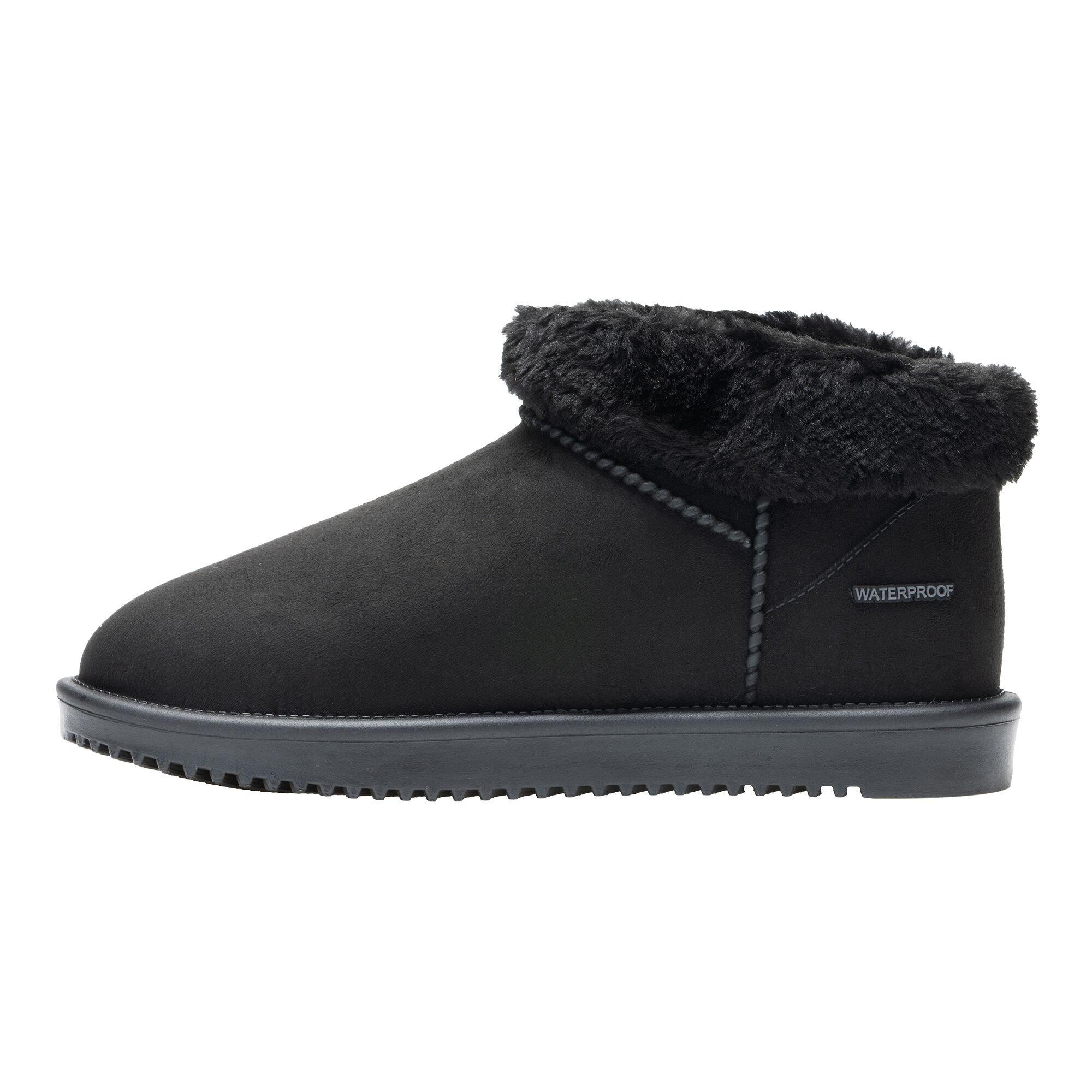 Black - Regatta - Womens Risley Short Borg Waterproof Boots - 9