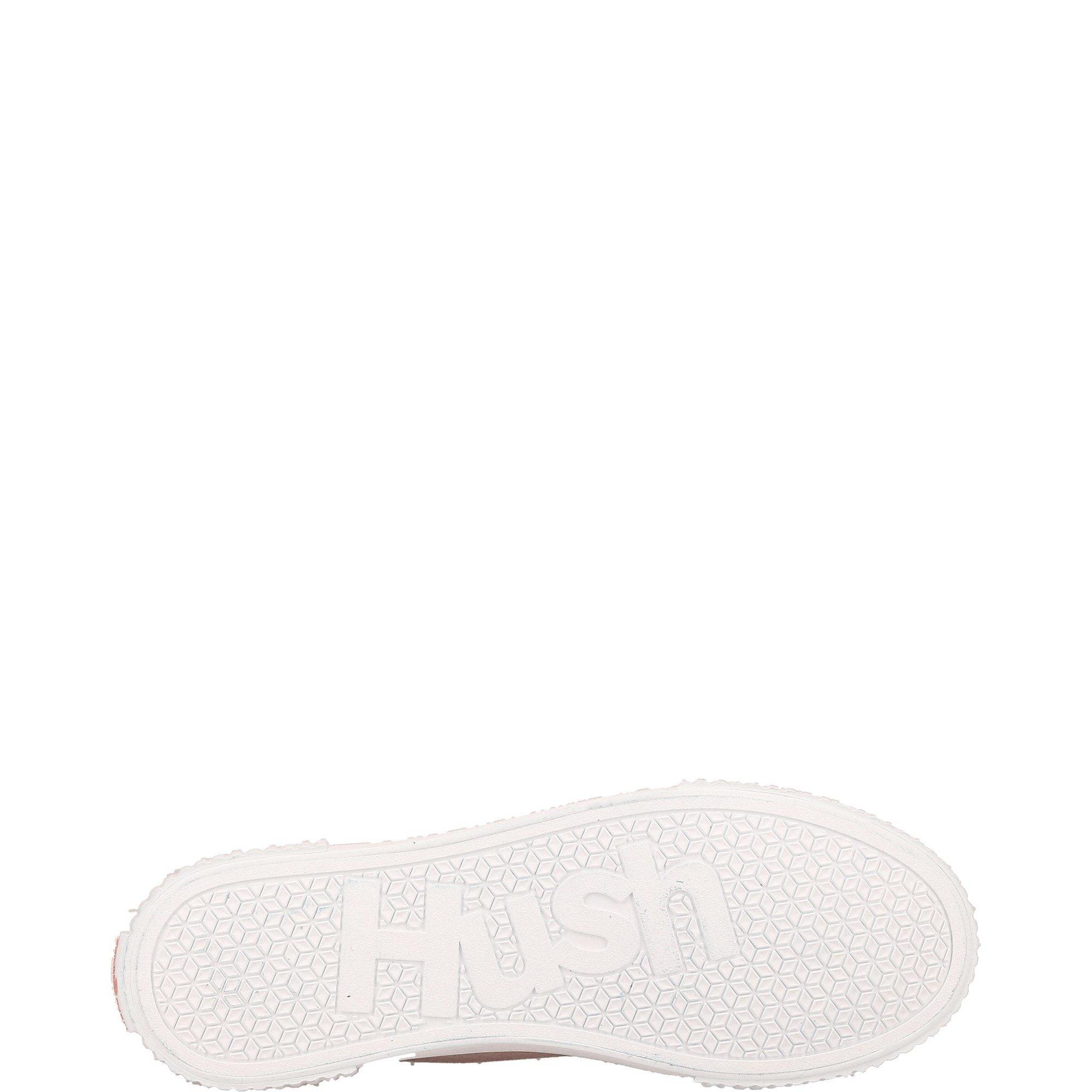 Pink - Hush Puppies - Brooke Canvas Trainer - 4