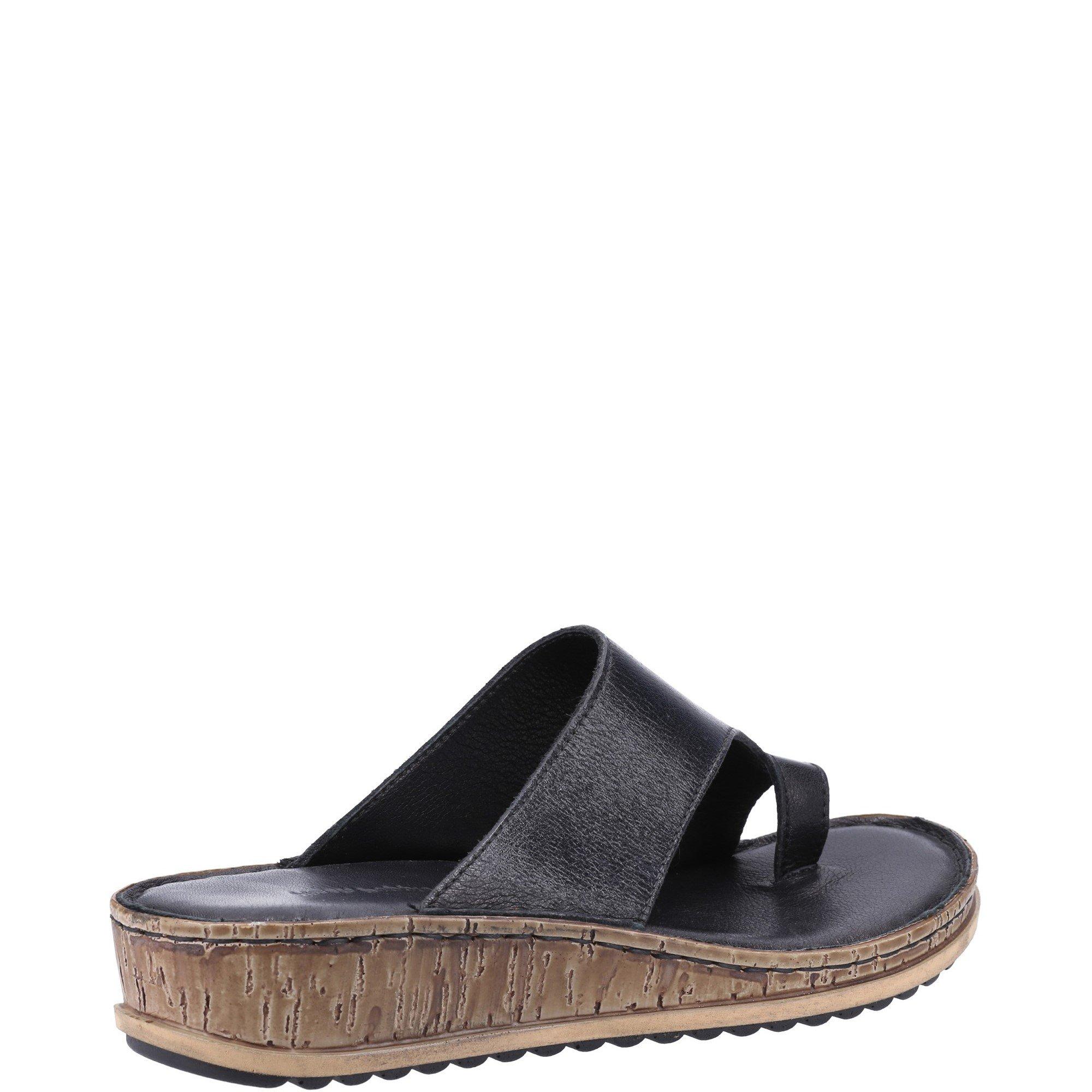 Black - Hush Puppies - Elissa Toepost Sandal - 3