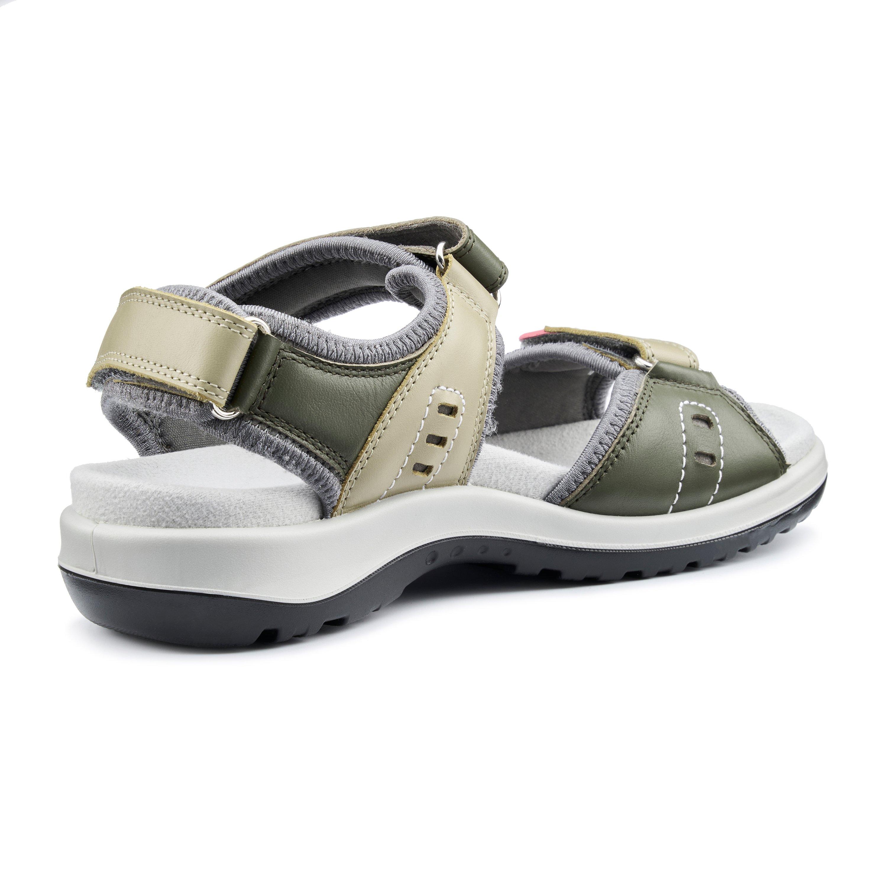 Khaki-Moss - Hotter - Walk II Active Sandals Standard Fit - 4