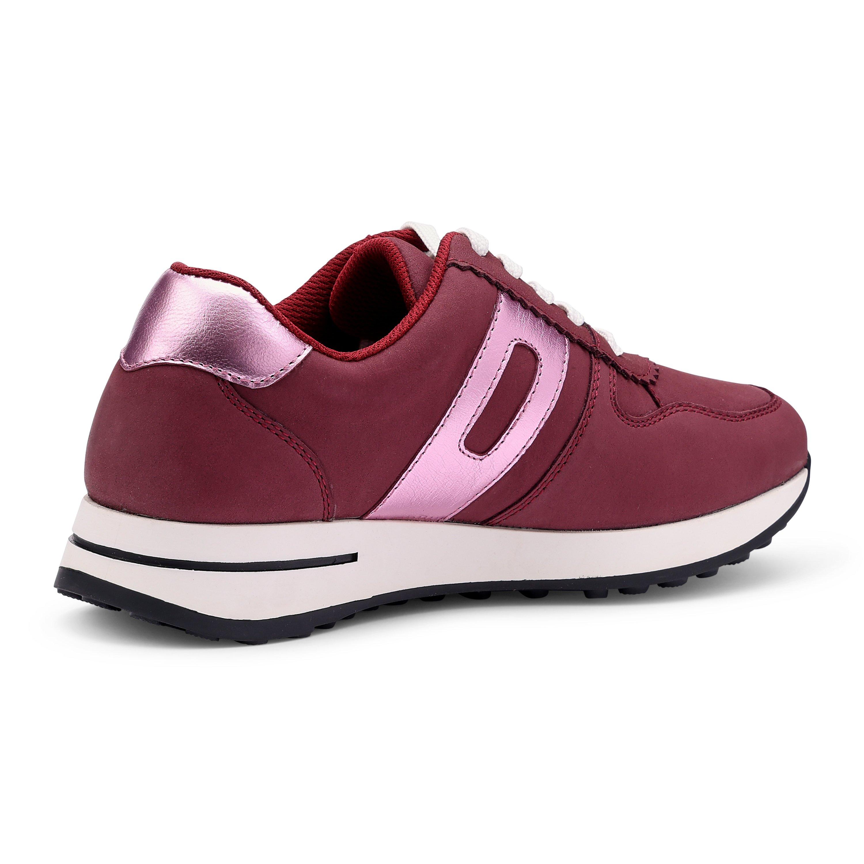 Maroon - Hotter - Revival Trainers Standard Fit - 4