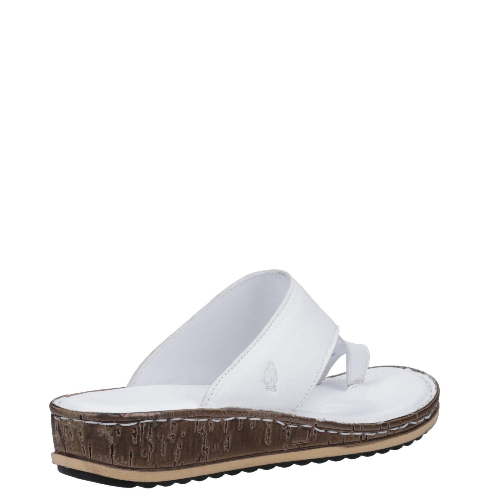 White - Hush Puppies - Elissa Toepost Sandal - 3