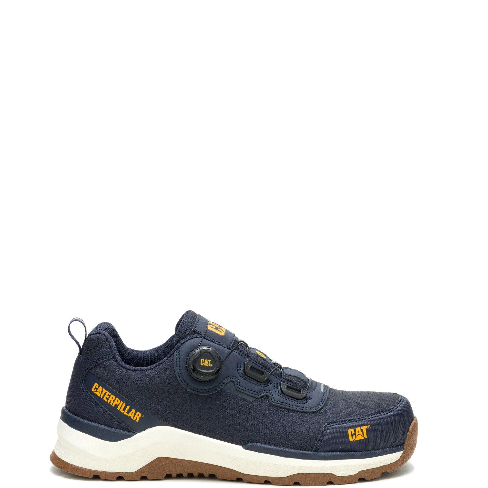 Caterpillar Men's Inductor Tech Low Safety Trainer S3s - Navy - 12 (46)