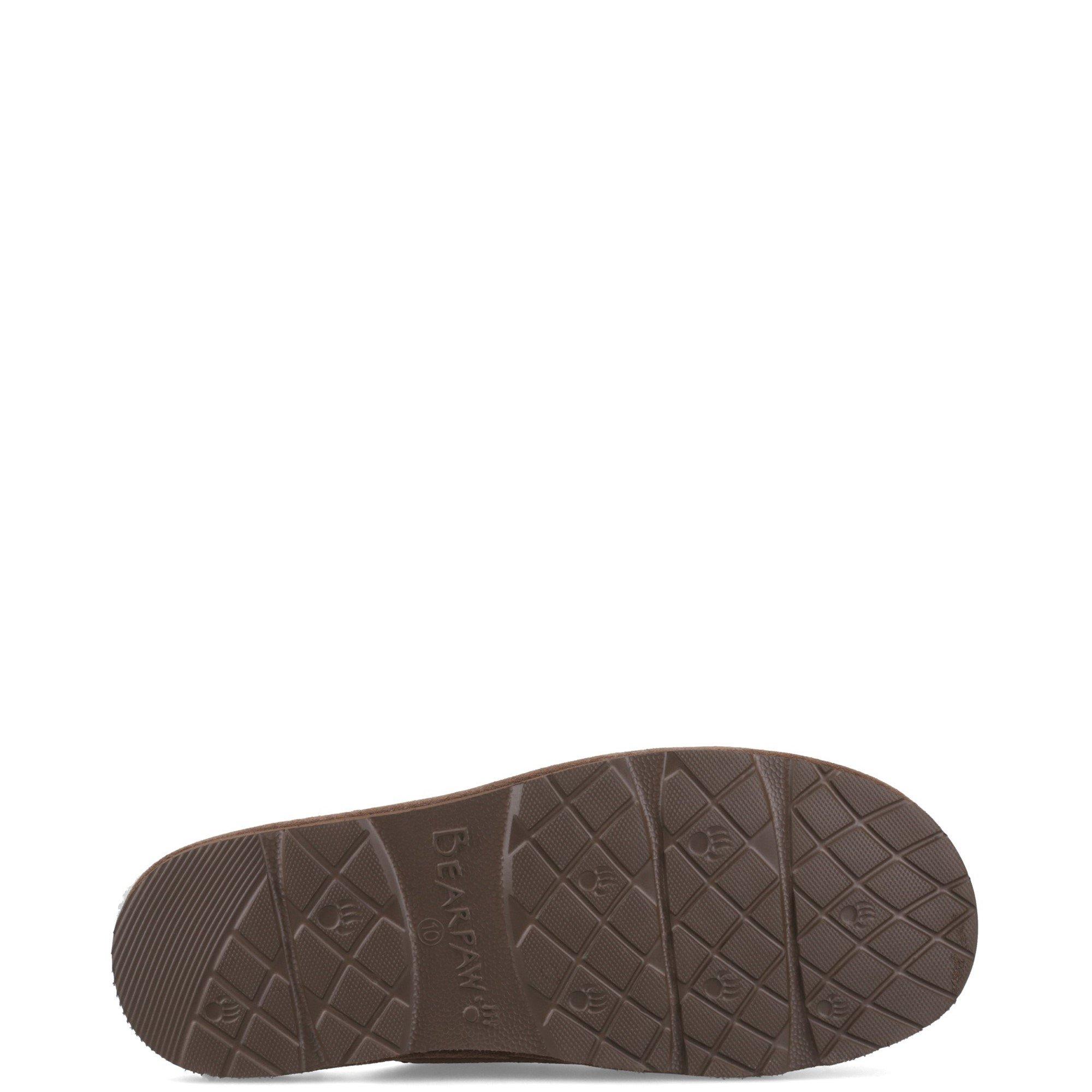 Brown - Bearpaw - WALKER mens slippers - 4