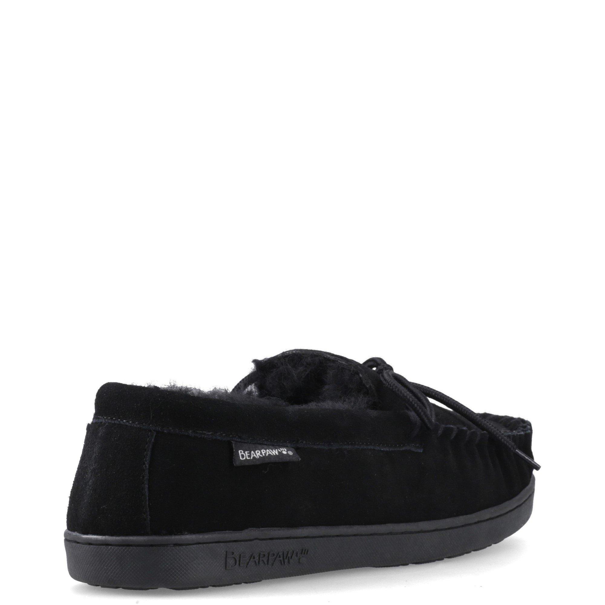 Black - Bearpaw - MOC II mens slippers - 3