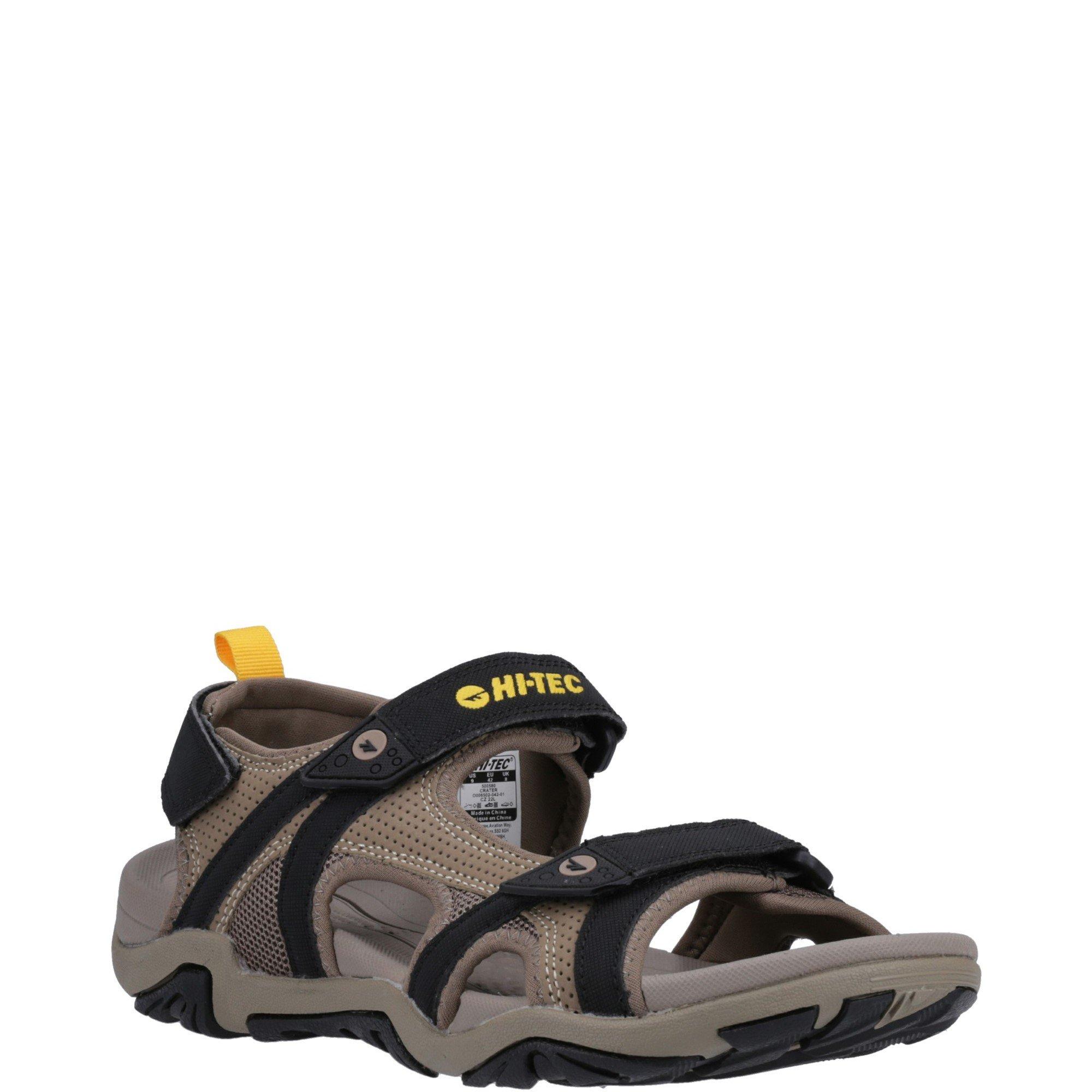 Taupe - Hi Tec - Crater Walking Sandal Mens - 2