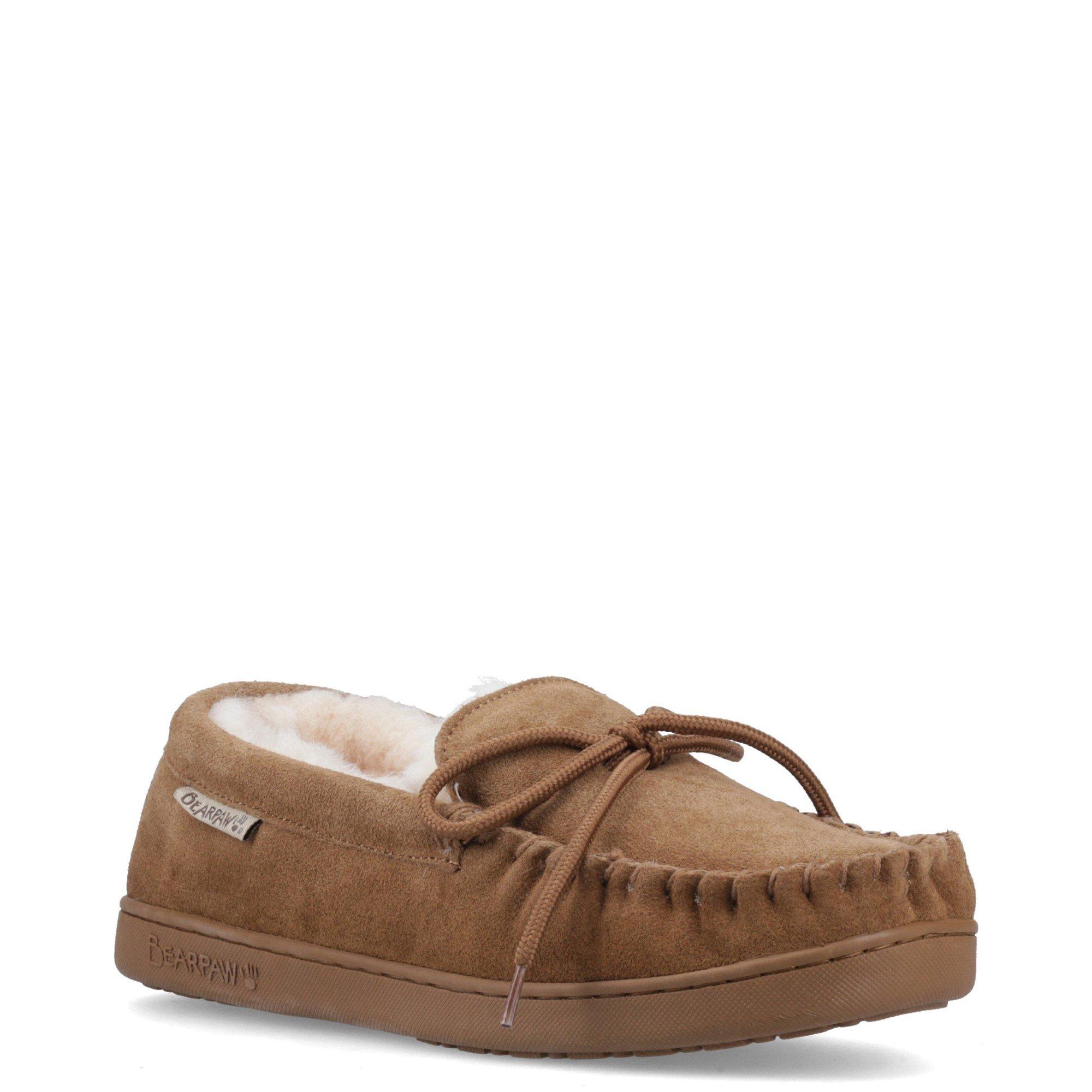 Brown - Bearpaw - MOC II mens slippers - 2