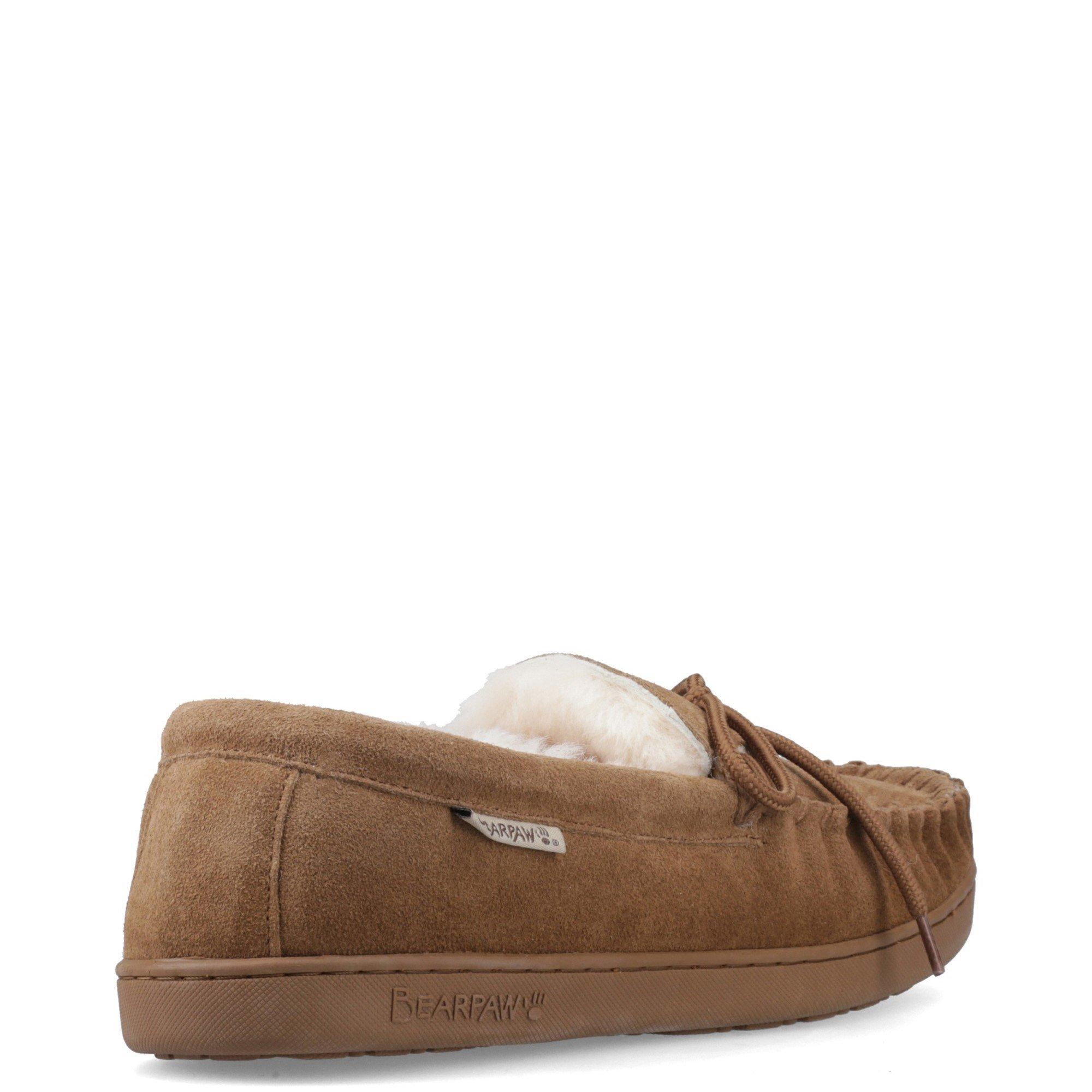 Brown - Bearpaw - MOC II mens slippers - 3