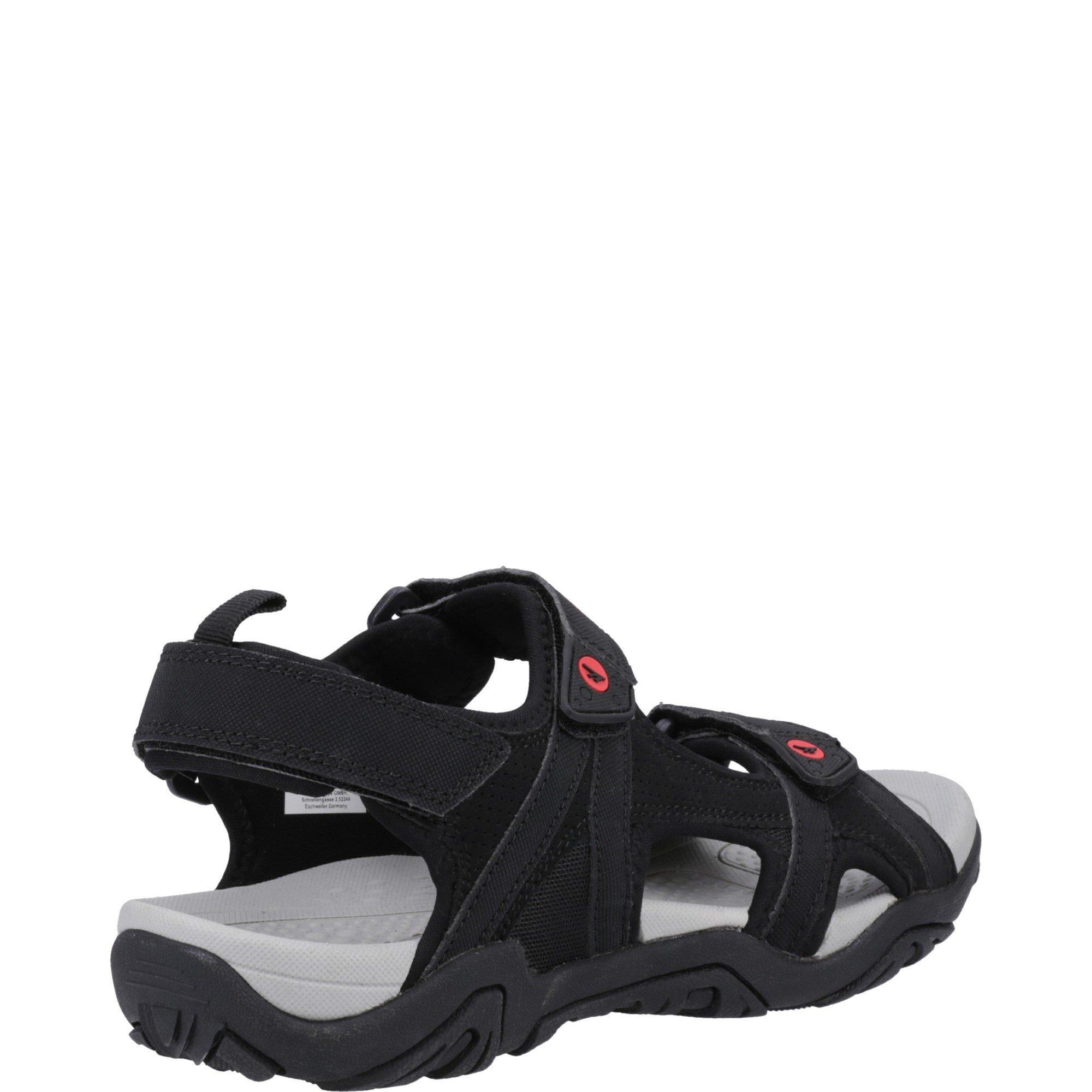 Black - Hi Tec - Crater Walking Sandal Mens - 3