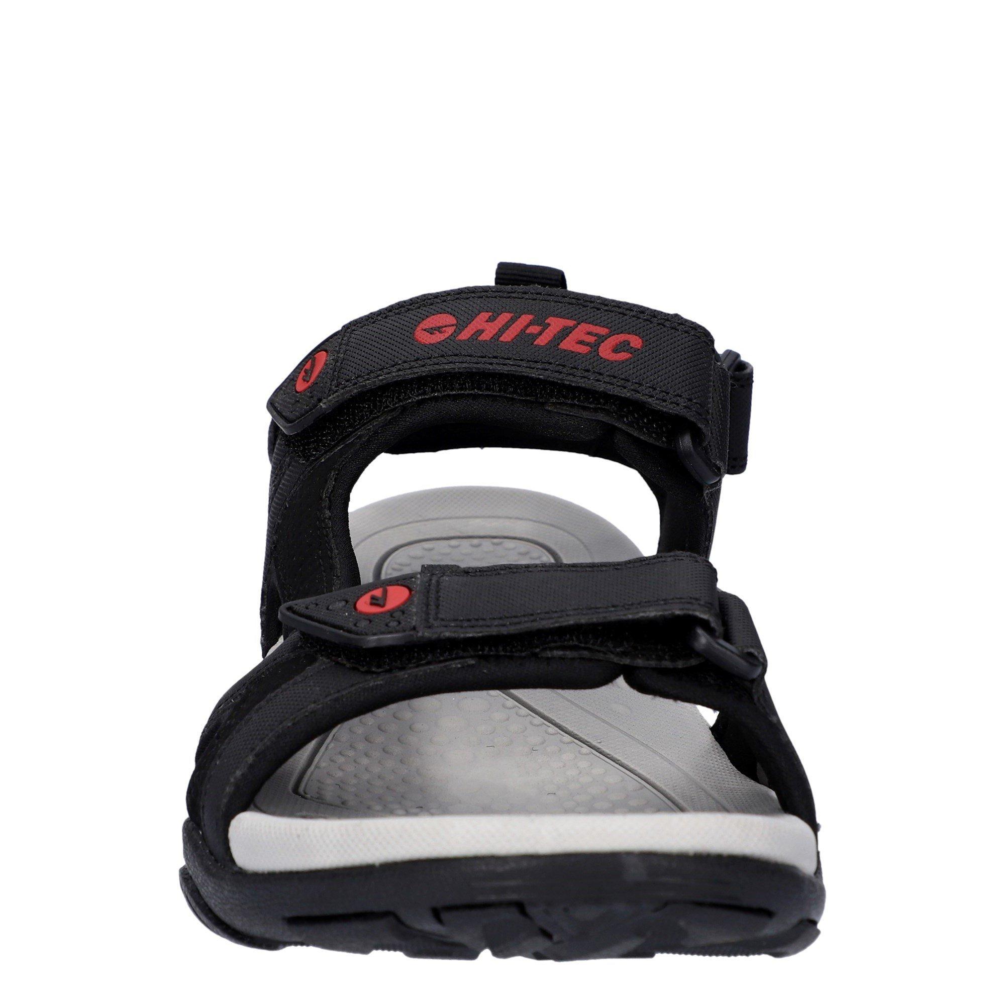 Black - Hi Tec - Crater Walking Sandal Mens - 4