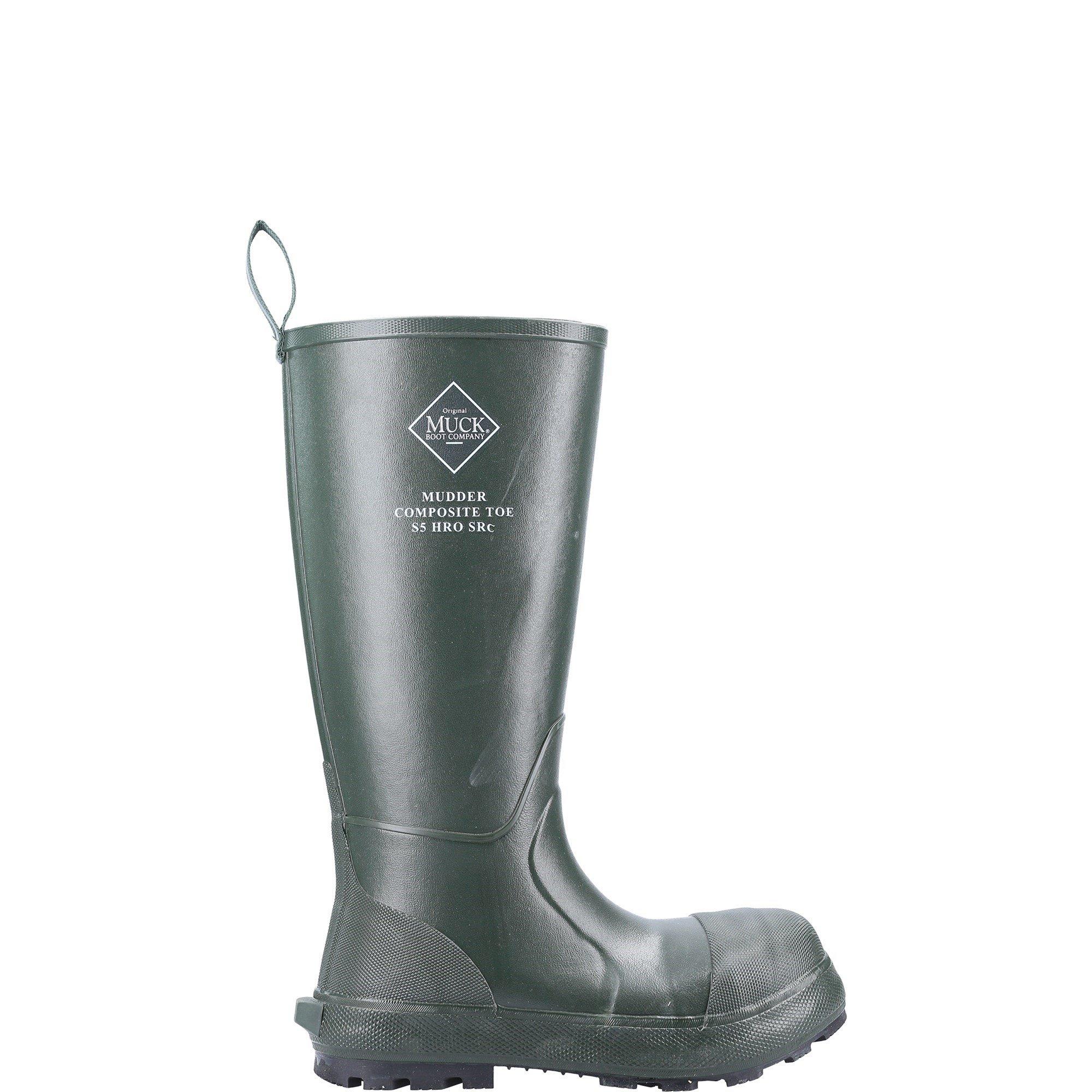 Moss - Muck Boots - Mudder Tall Safety Wellington S5 - 1