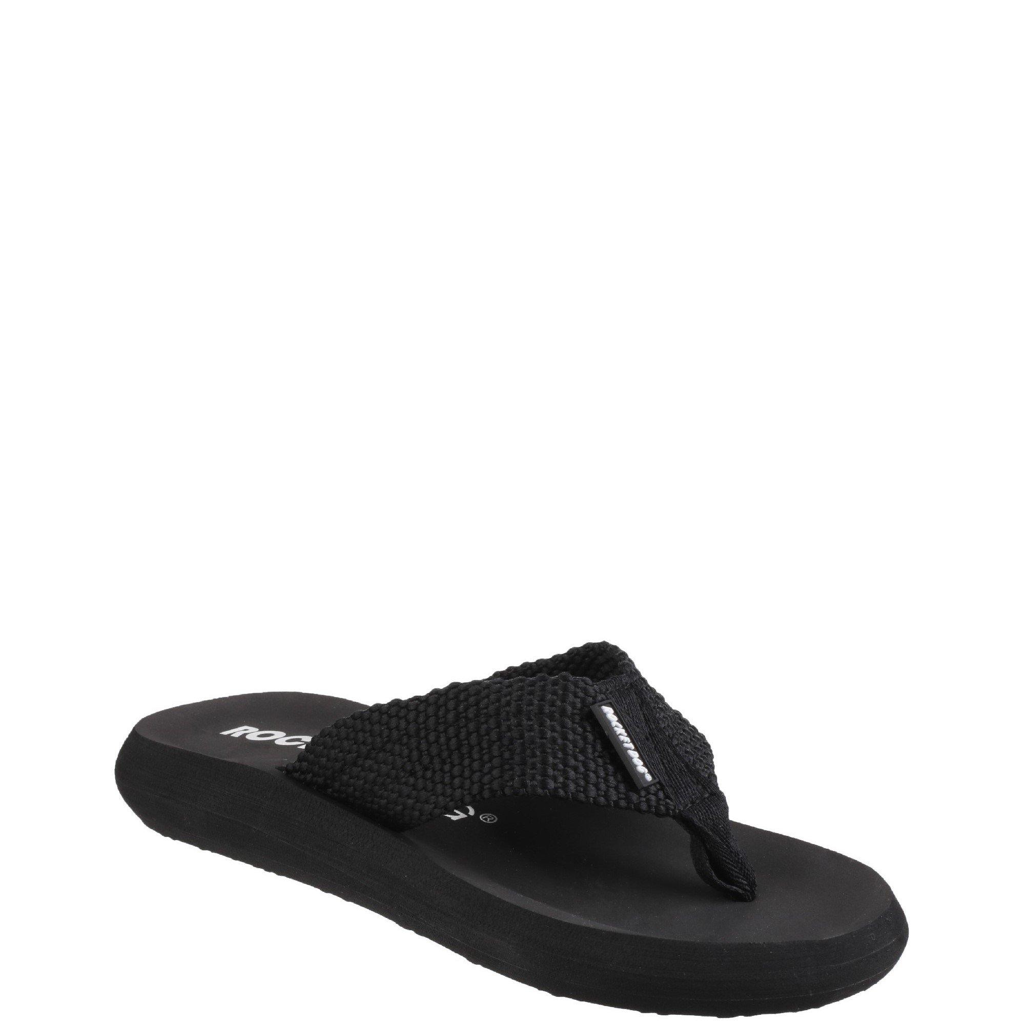 Black - Rocket Dog - Sunset Webbing Flip Flop - 2