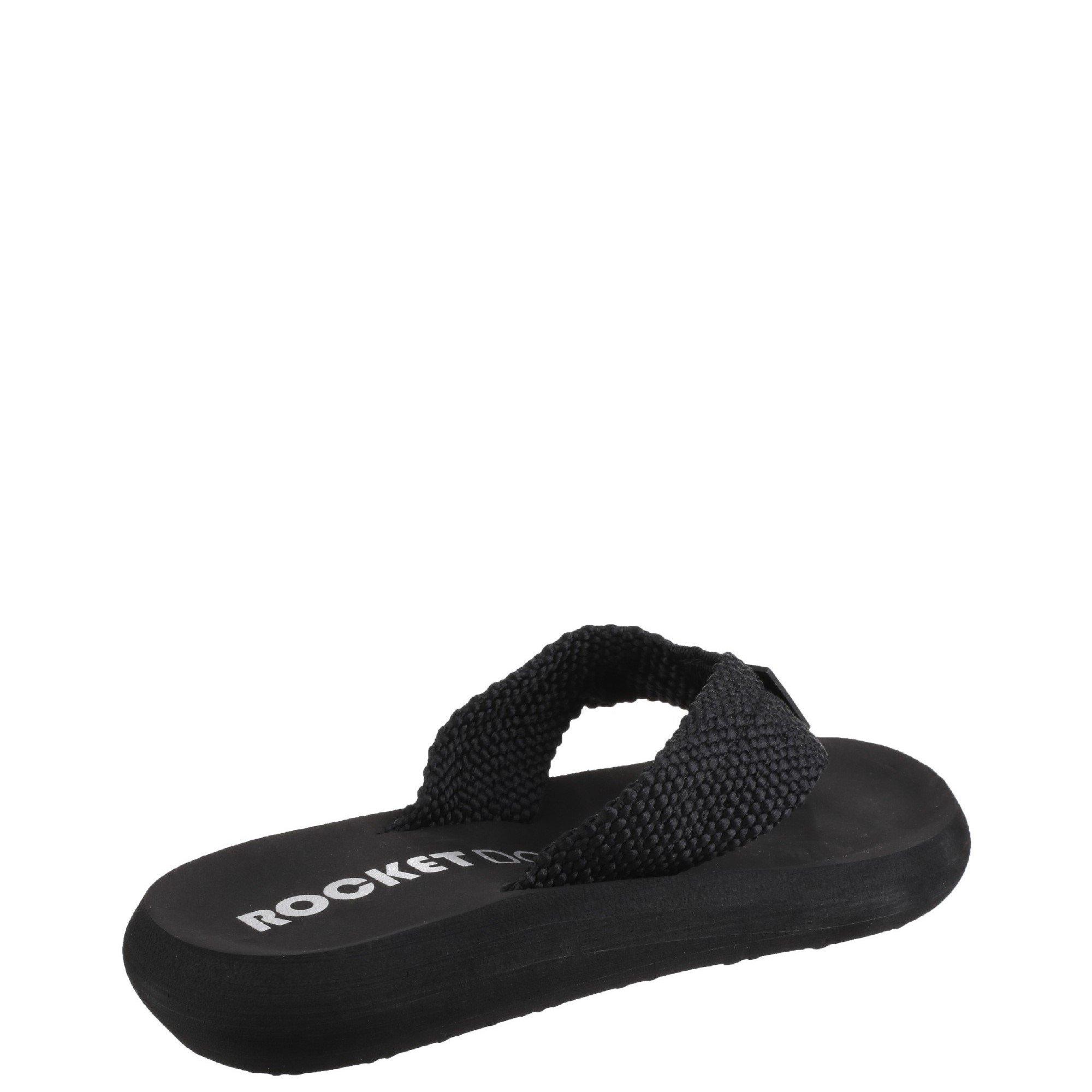 Black - Rocket Dog - Sunset Webbing Flip Flop - 3