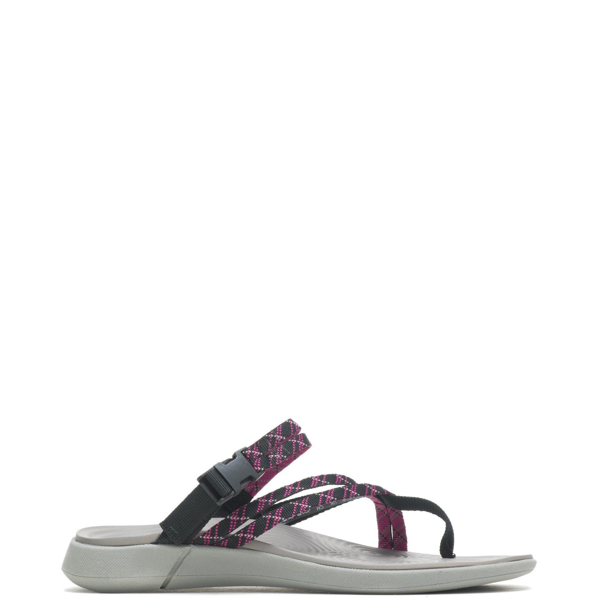 Black - Hush Puppies - Good Toepost Sandal - 1