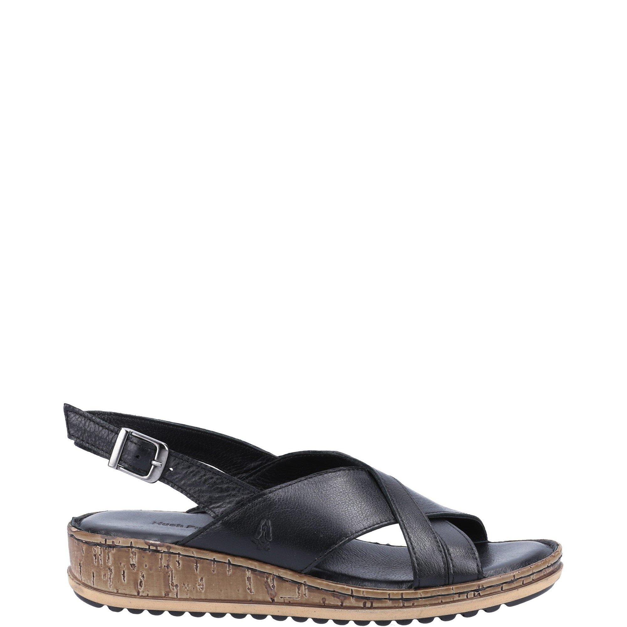 Elena Cross Over Wedge Sandal