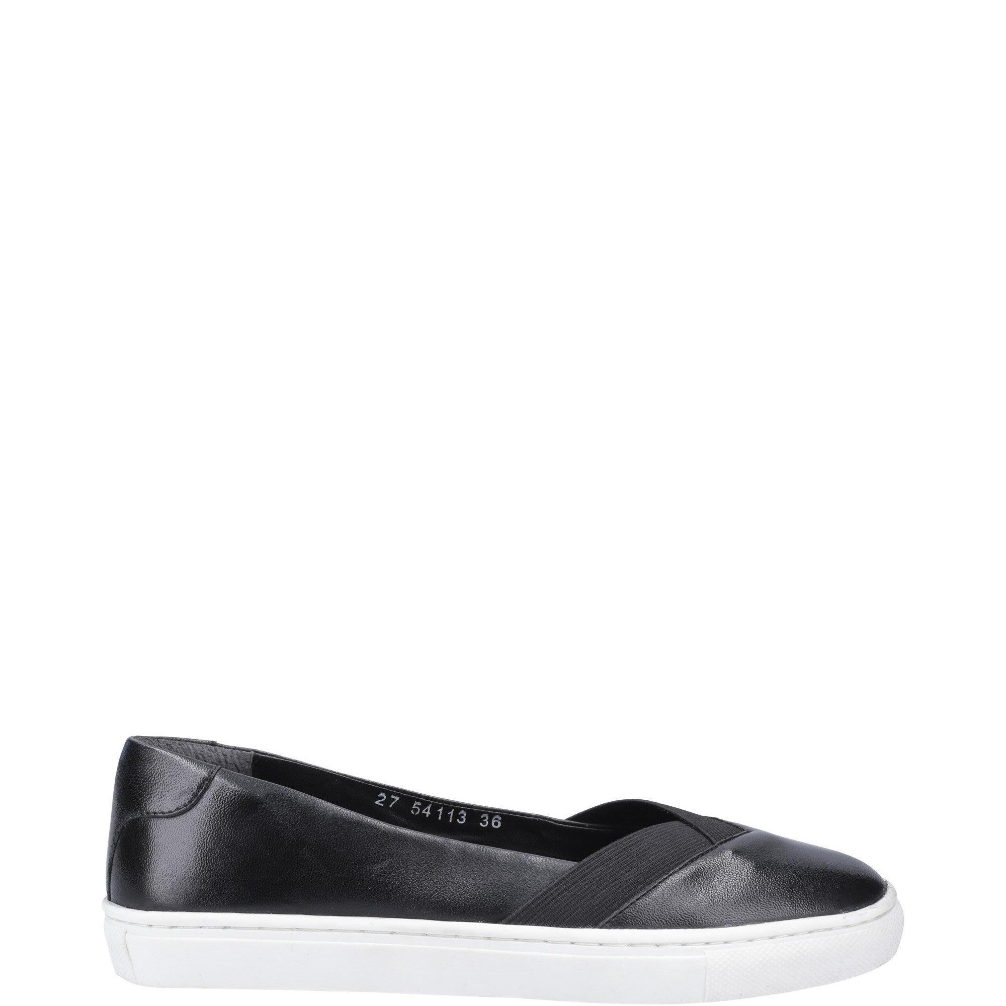 Black - Hush Puppies - Tiffany Slip On Shoes - 1